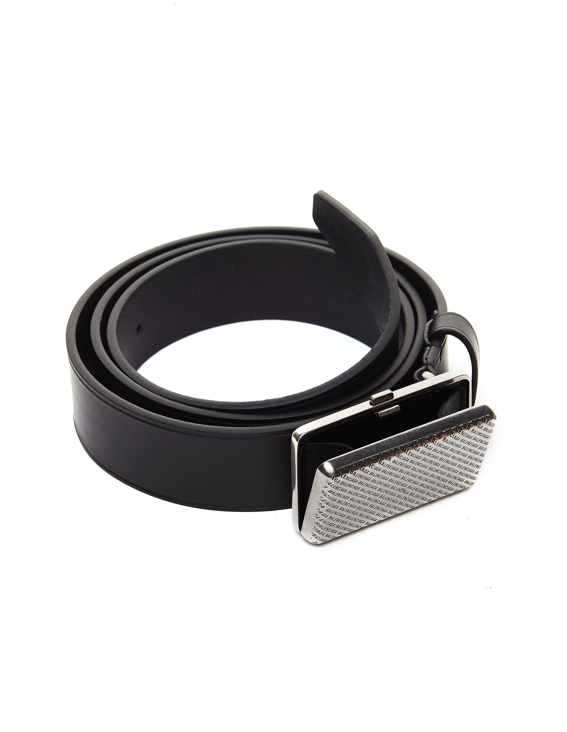 Balenciaga Purse Buckle Leather Belt
