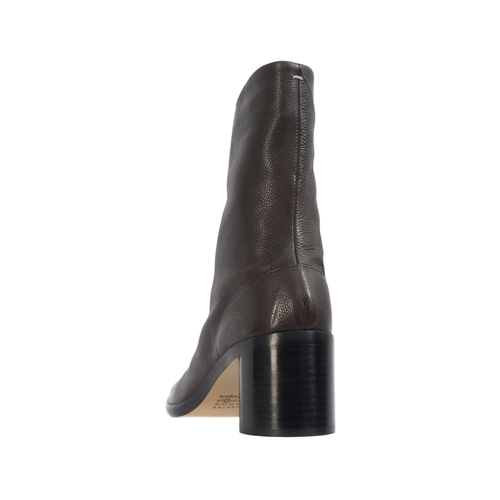 Maison Margiela Brown Leather Tabi boots