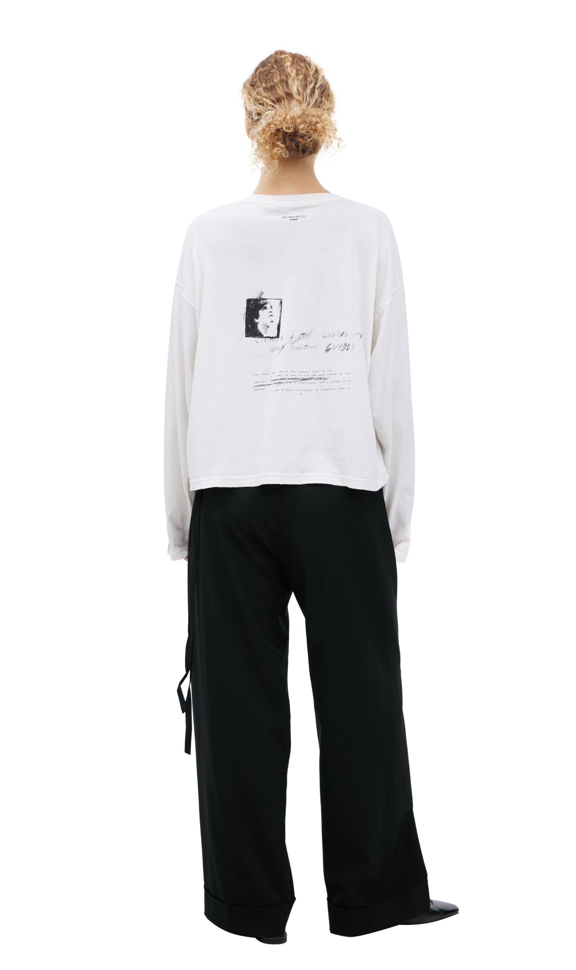 Ann Demeulemeester ARE YOU DREAMING SKETCH Longsleeve