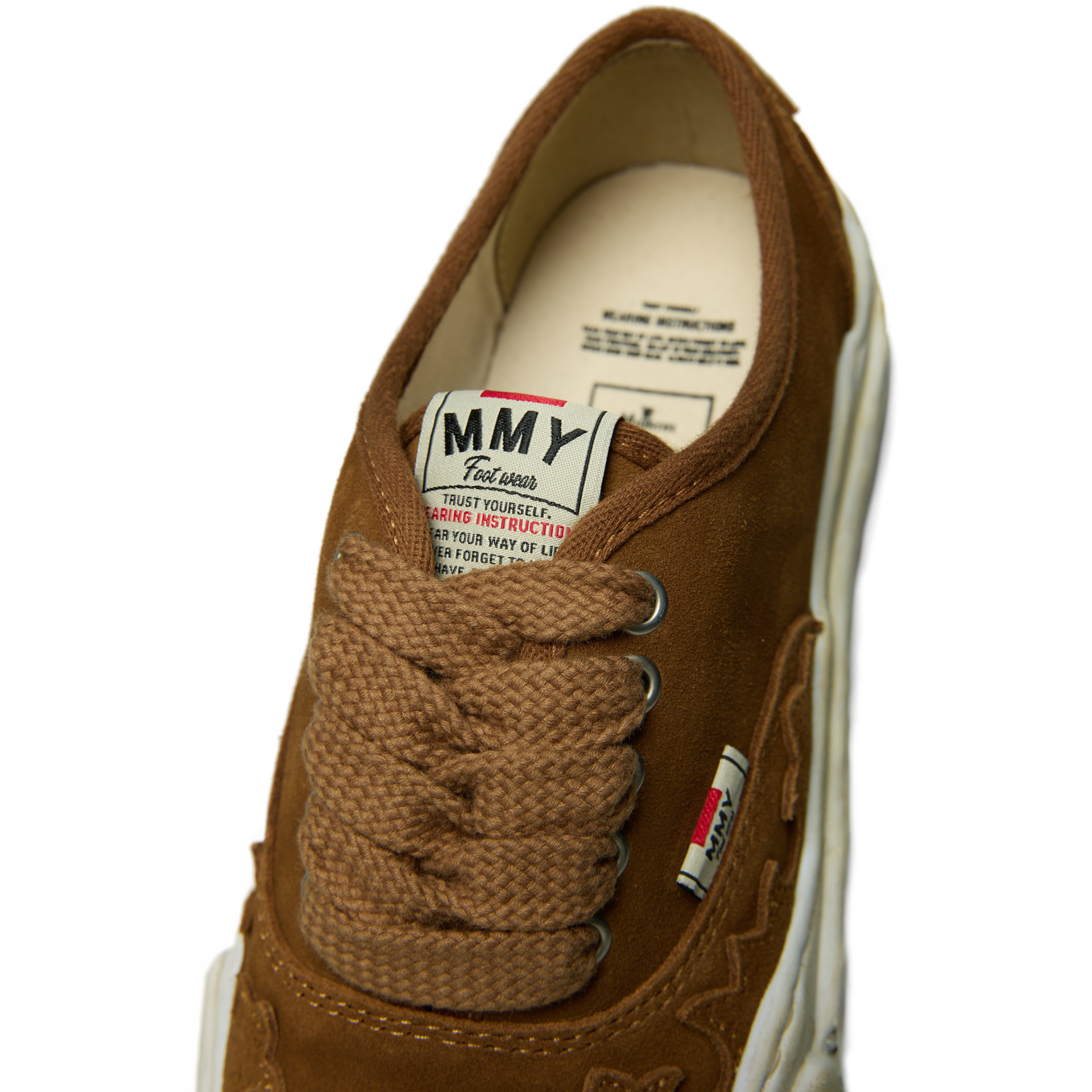 Maison Mihara Yasuhiro Brown Baker Suede Sneakers