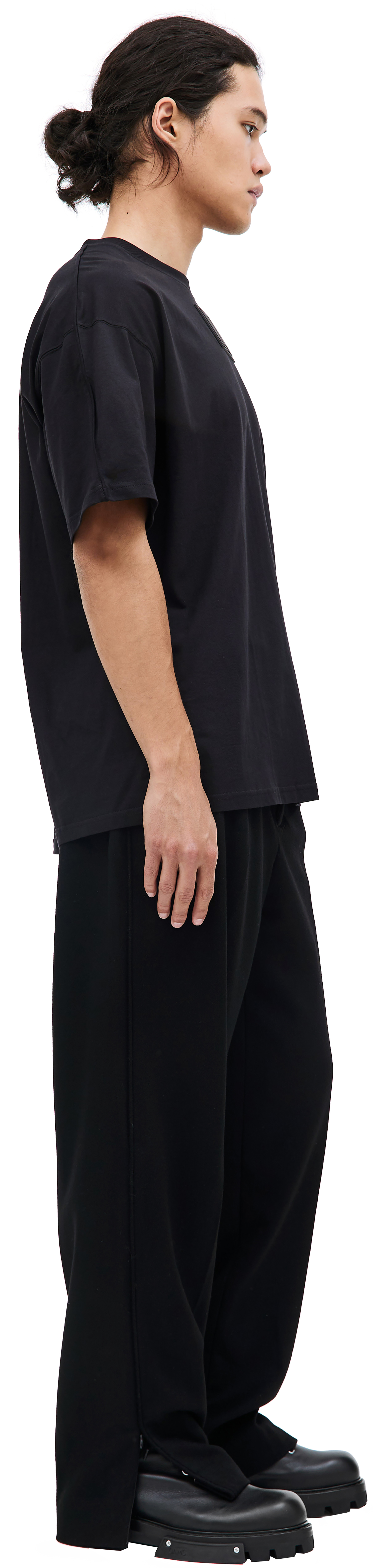 VTMNTS Black logo t-shirt