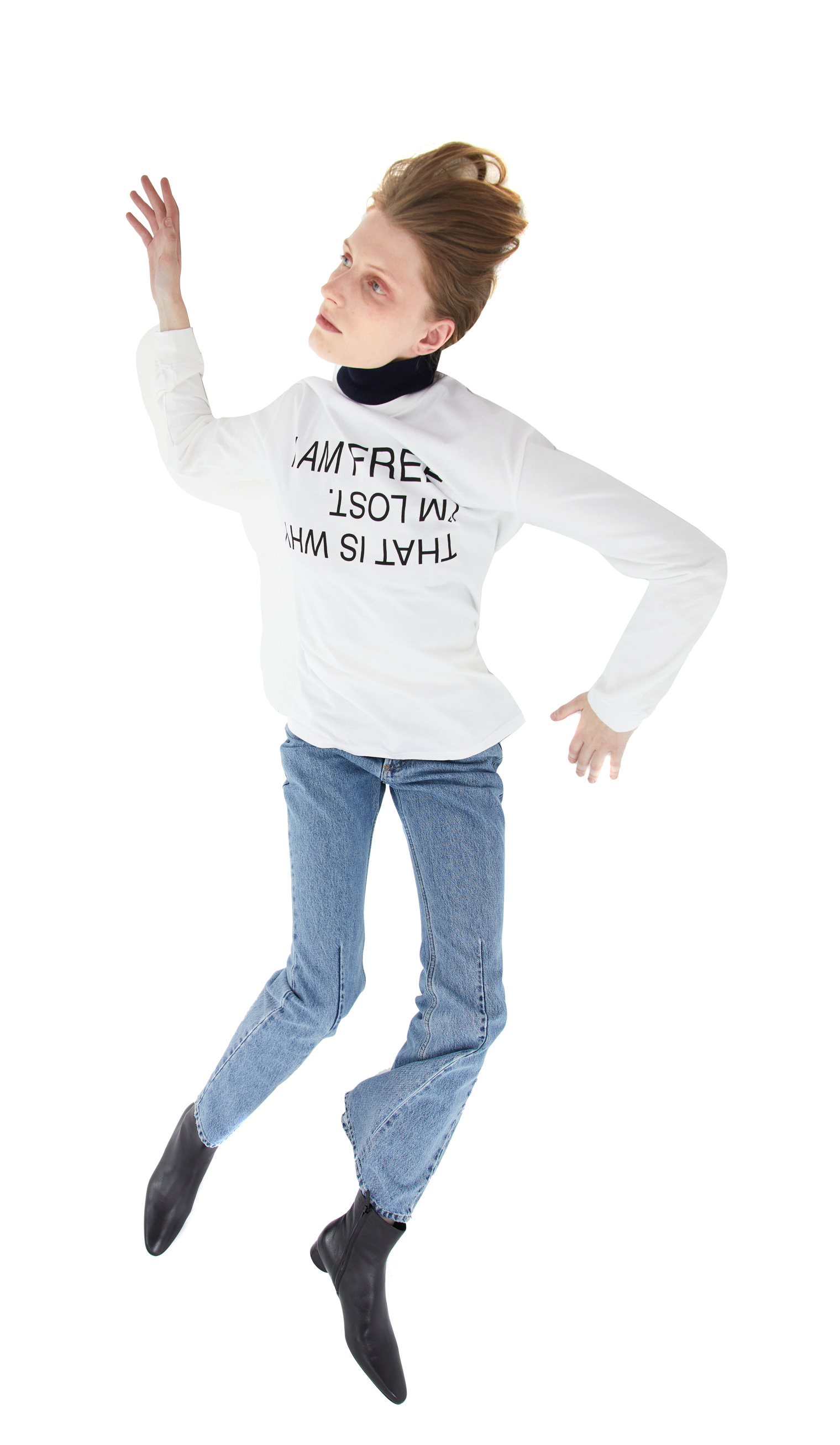 Undercover White Printed Longsleeve