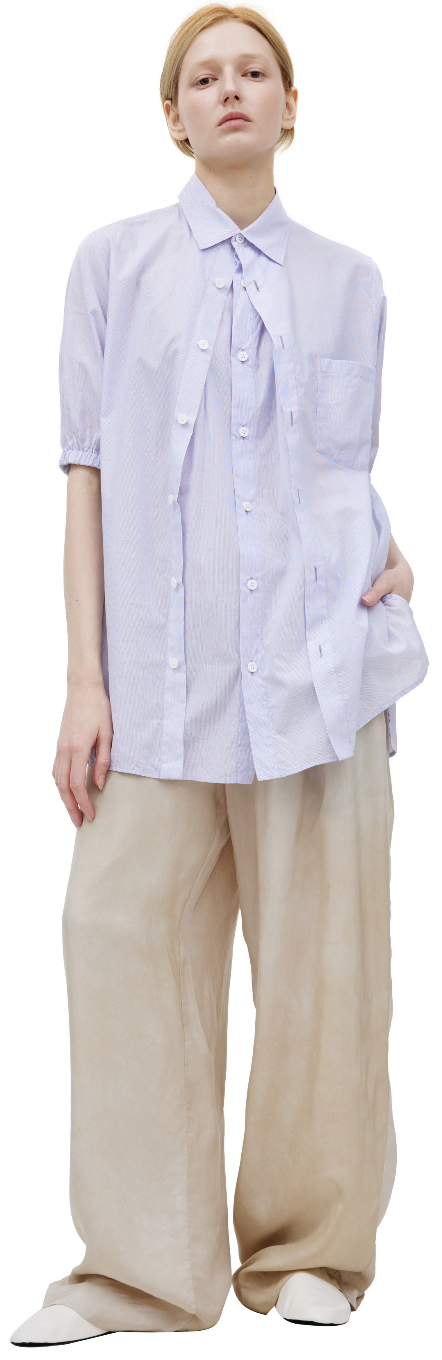 Y\'s Double-layer shirt