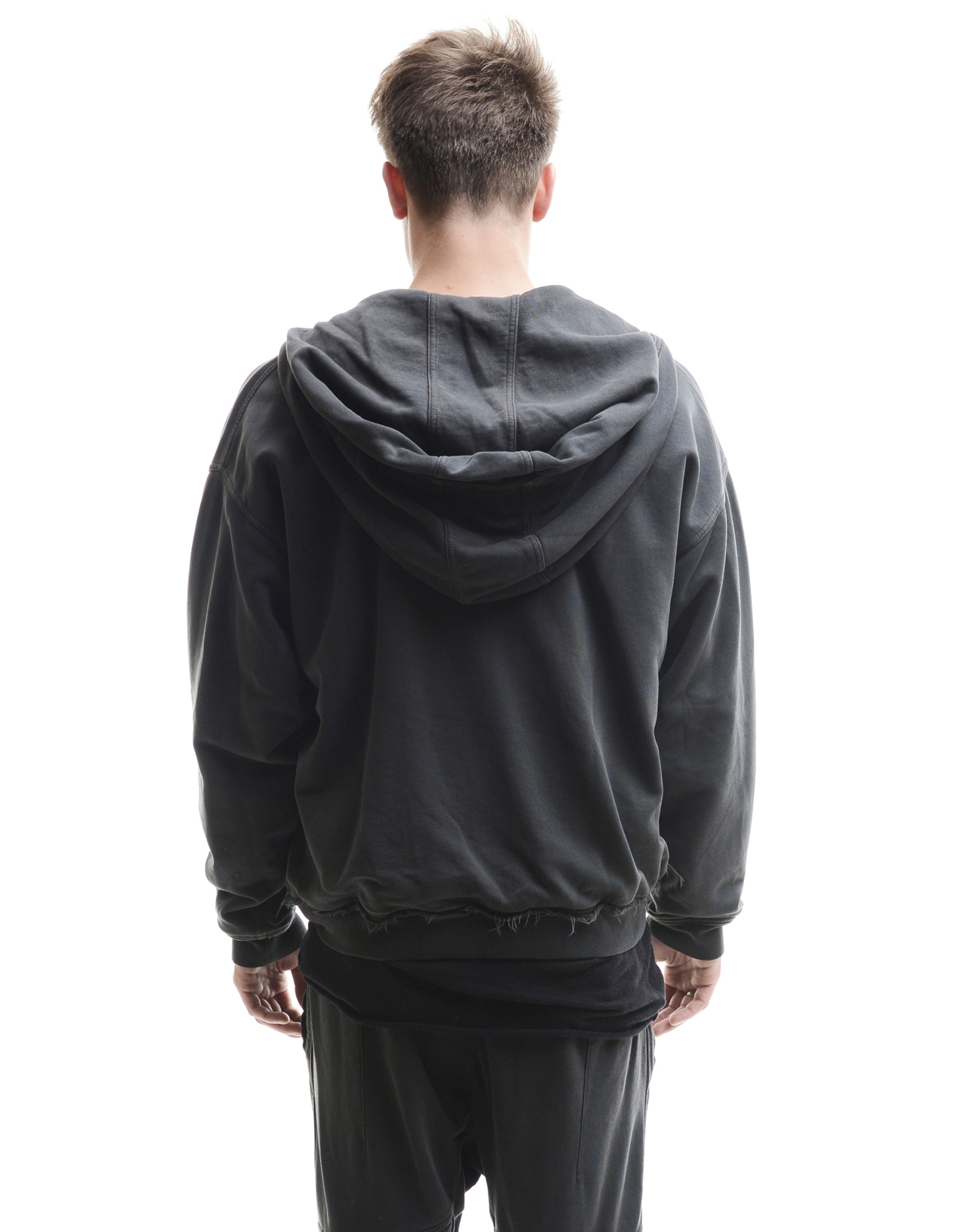 Haider Ackermann Cotton zipper hoodie