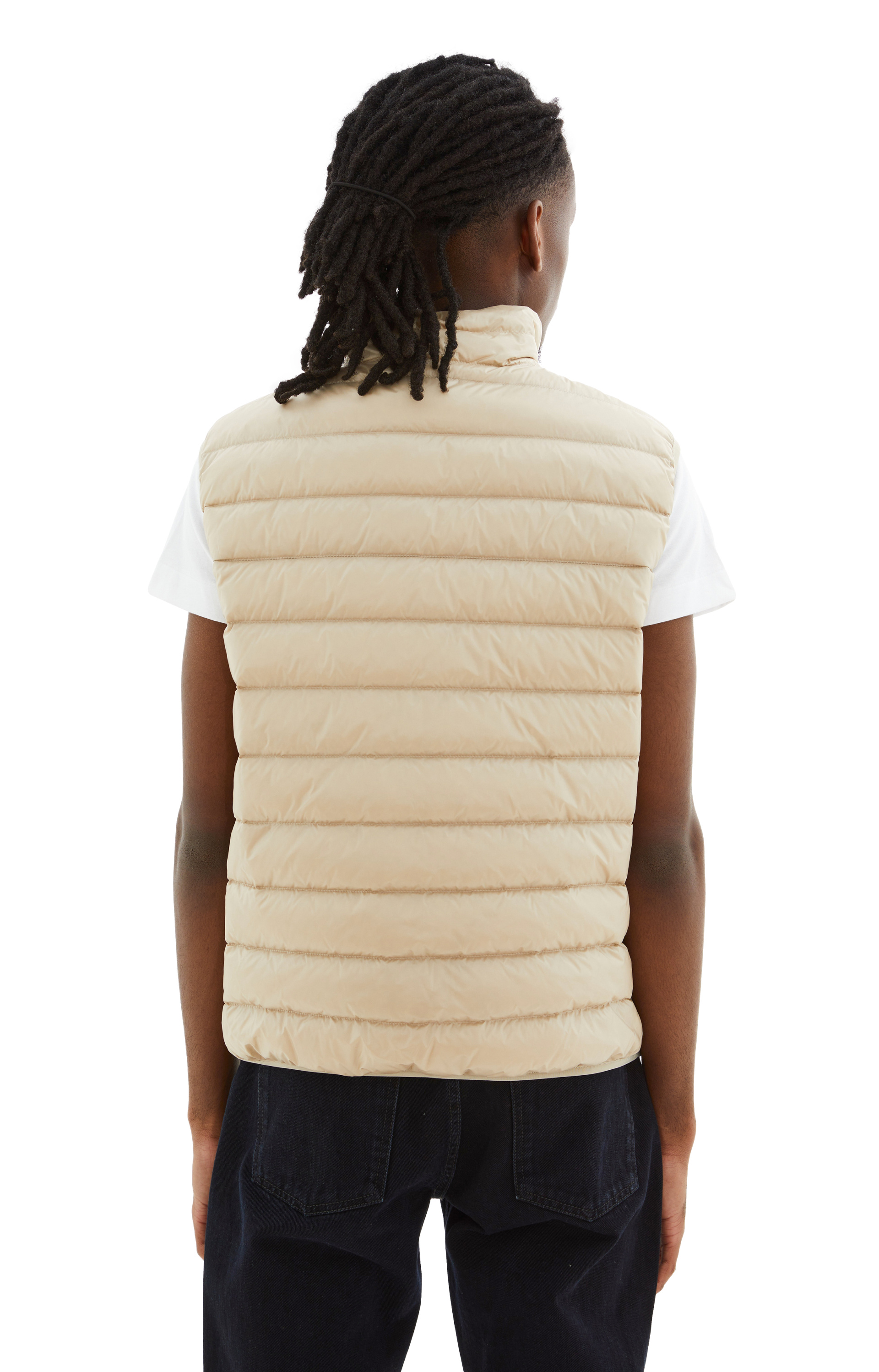 Palm Angels Beige logo vest