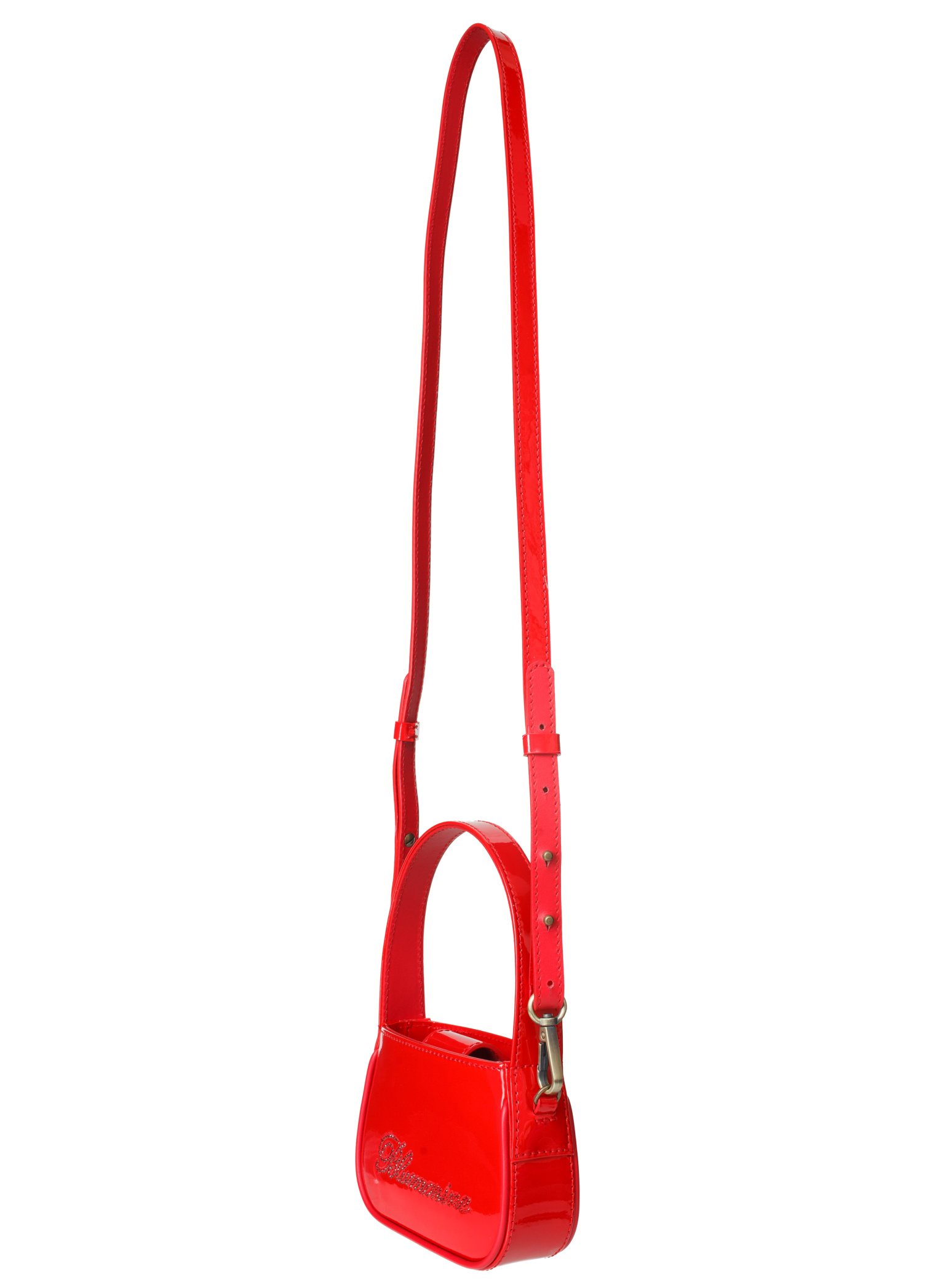 Blumarine Borsa mini rhinestone logo bag