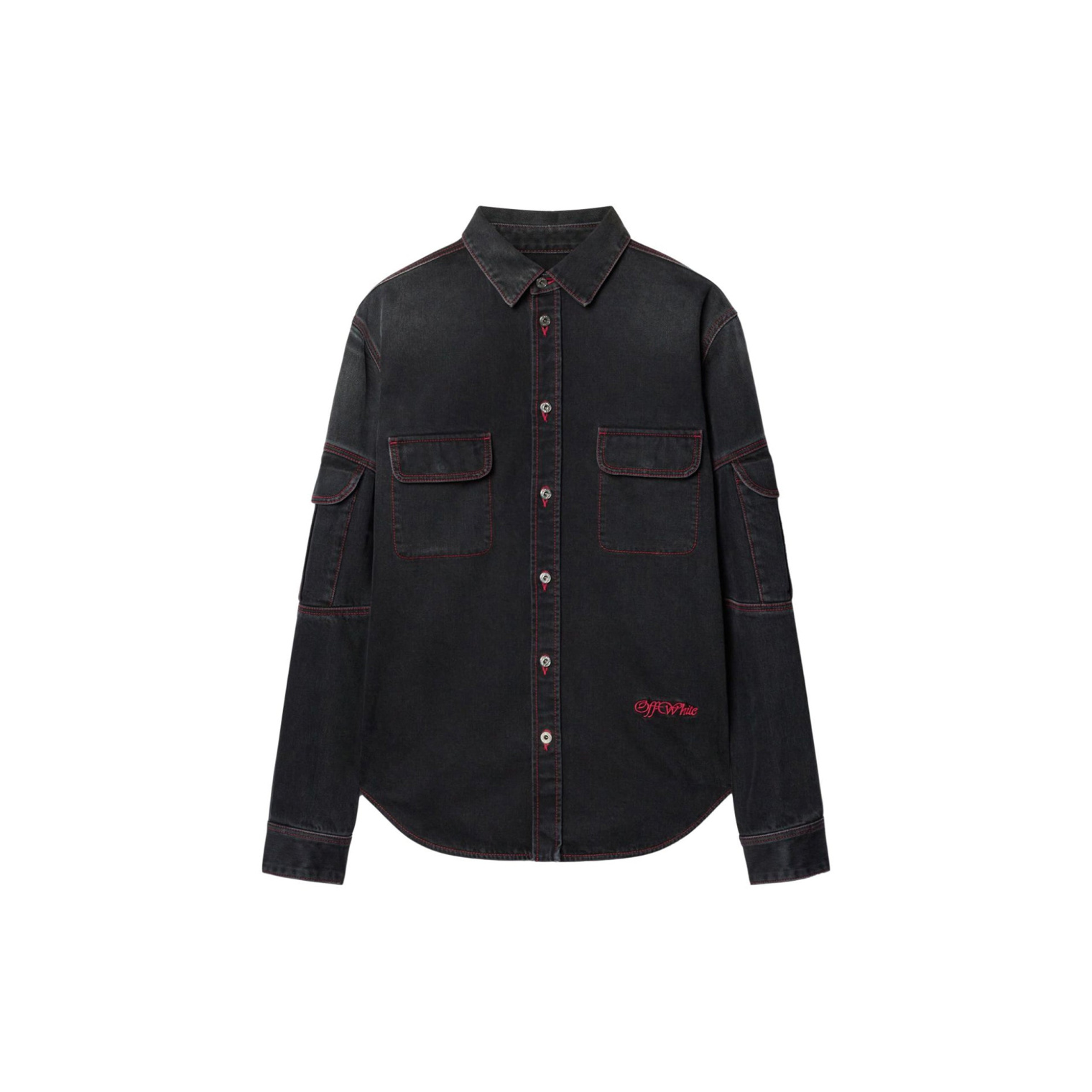 Off White Script Samurai Den Shirt