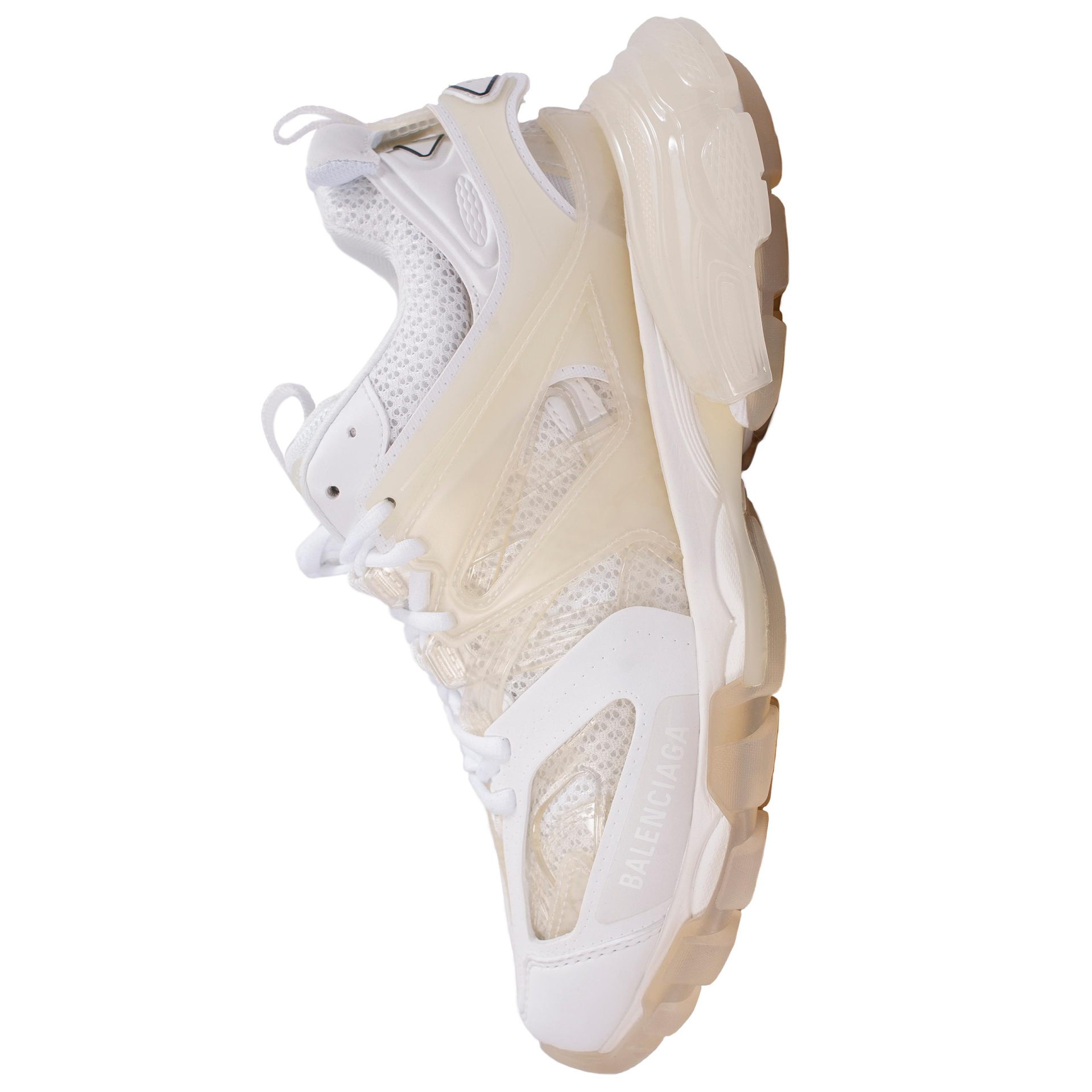Balenciaga White Track Sneakers