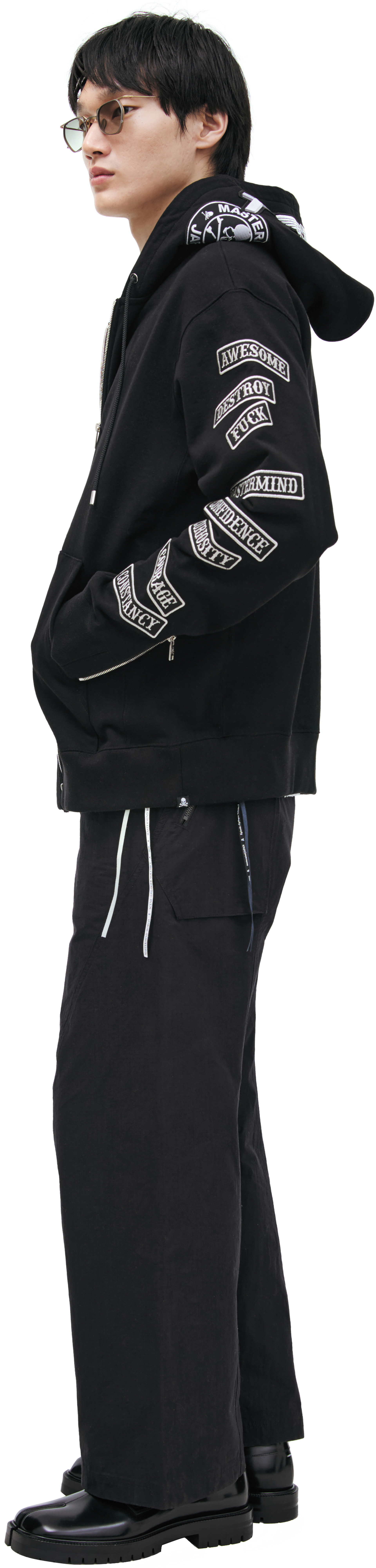 Mastermind WORLD Hoodie with patches