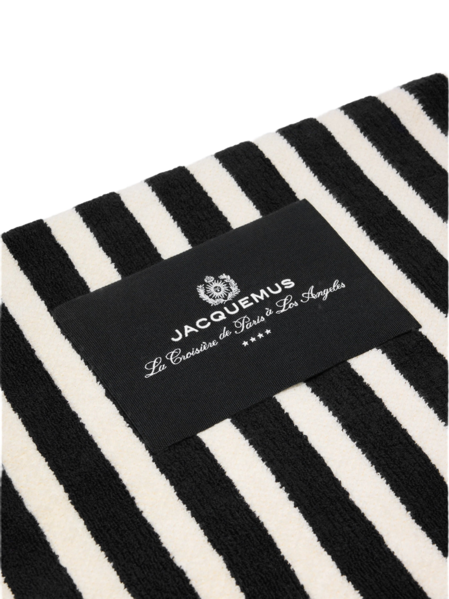 JACQUEMUS Striped Logo Jacquemus Cruise Towel