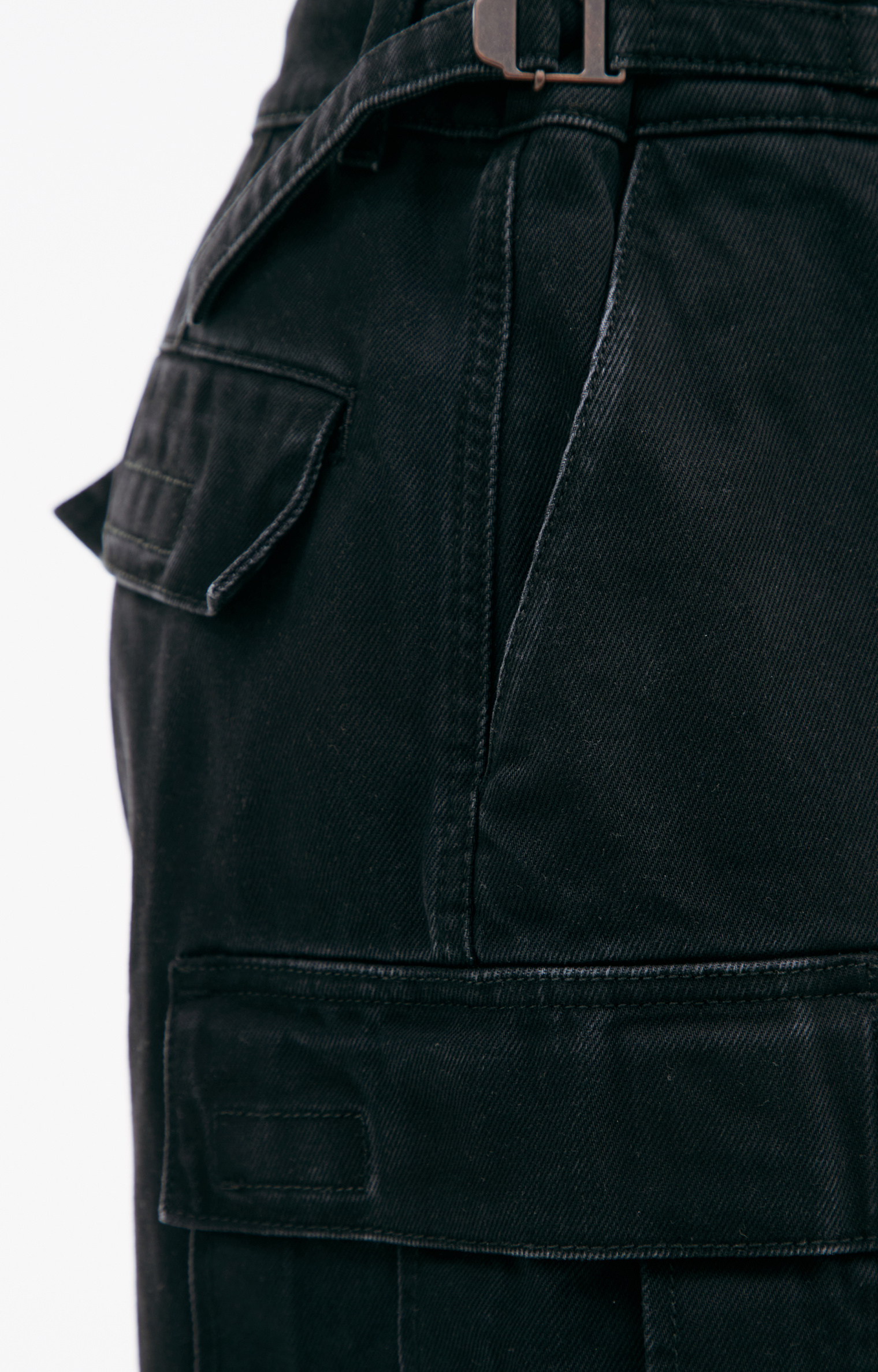 VETEMENTS Black cargo shorts