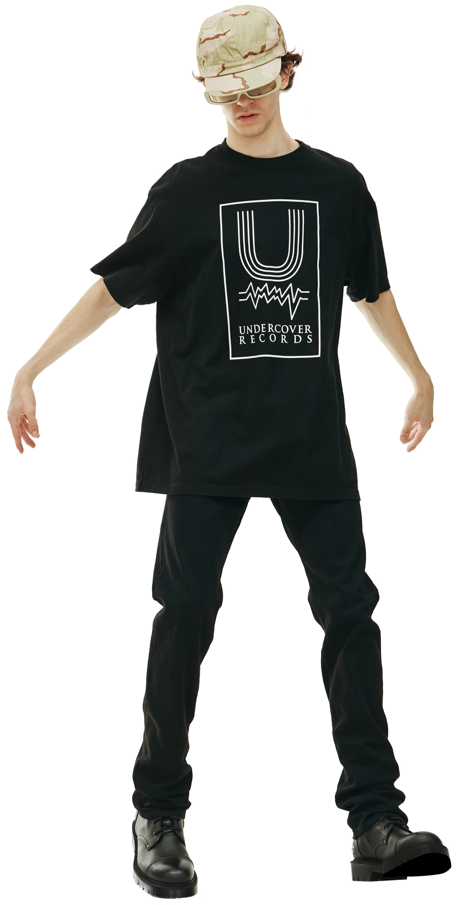 Undercover Black Undercover Records t-shirt