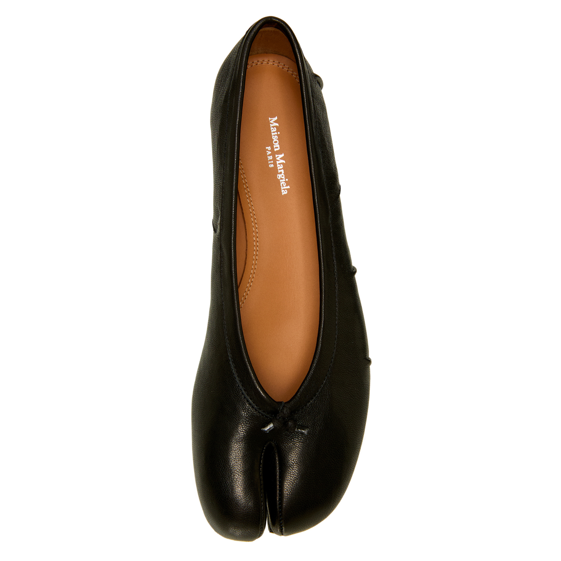 Maison Margiela Tabi Leather Ballet Flats