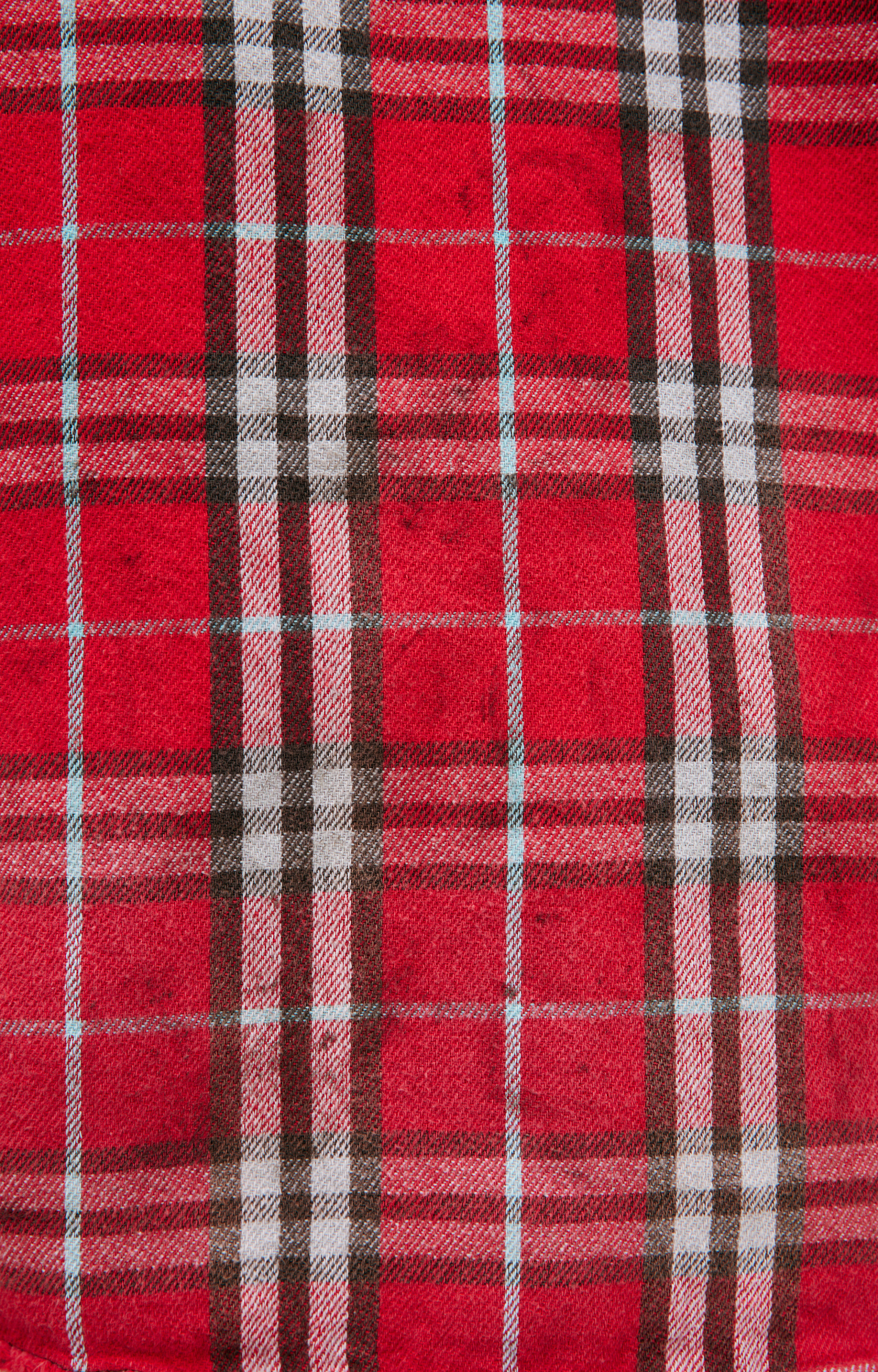 Saint Mxxxxxx Red plaid shirt