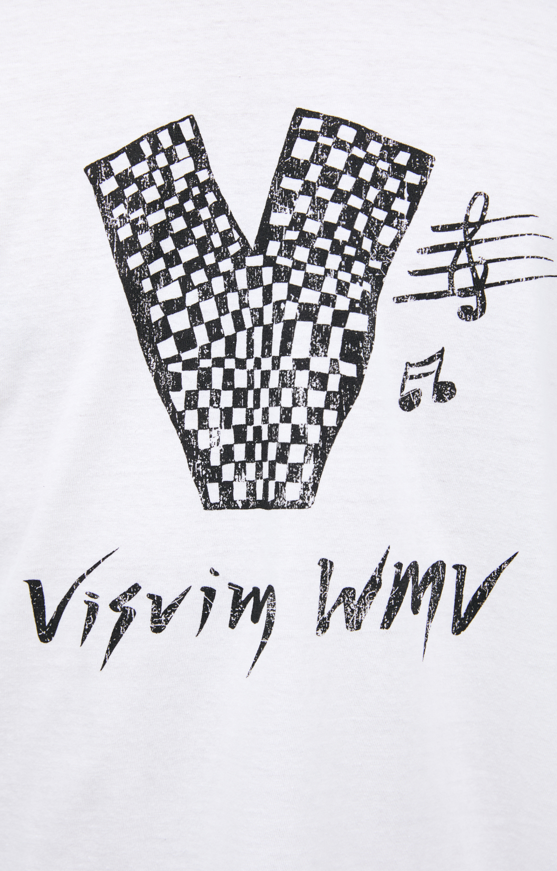 visvim White logo T-shirt