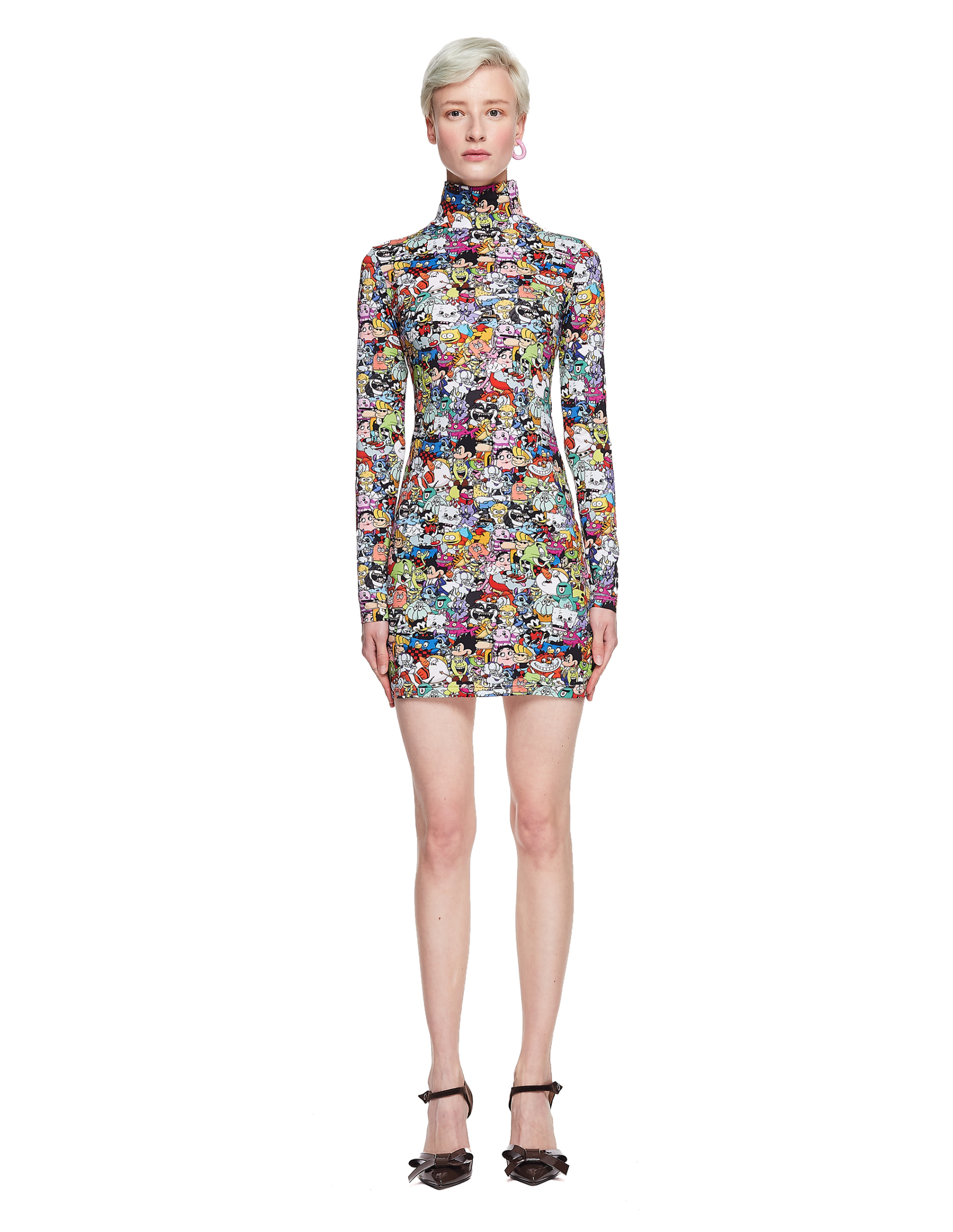VETEMENTS Cartoon-printed Body Dress