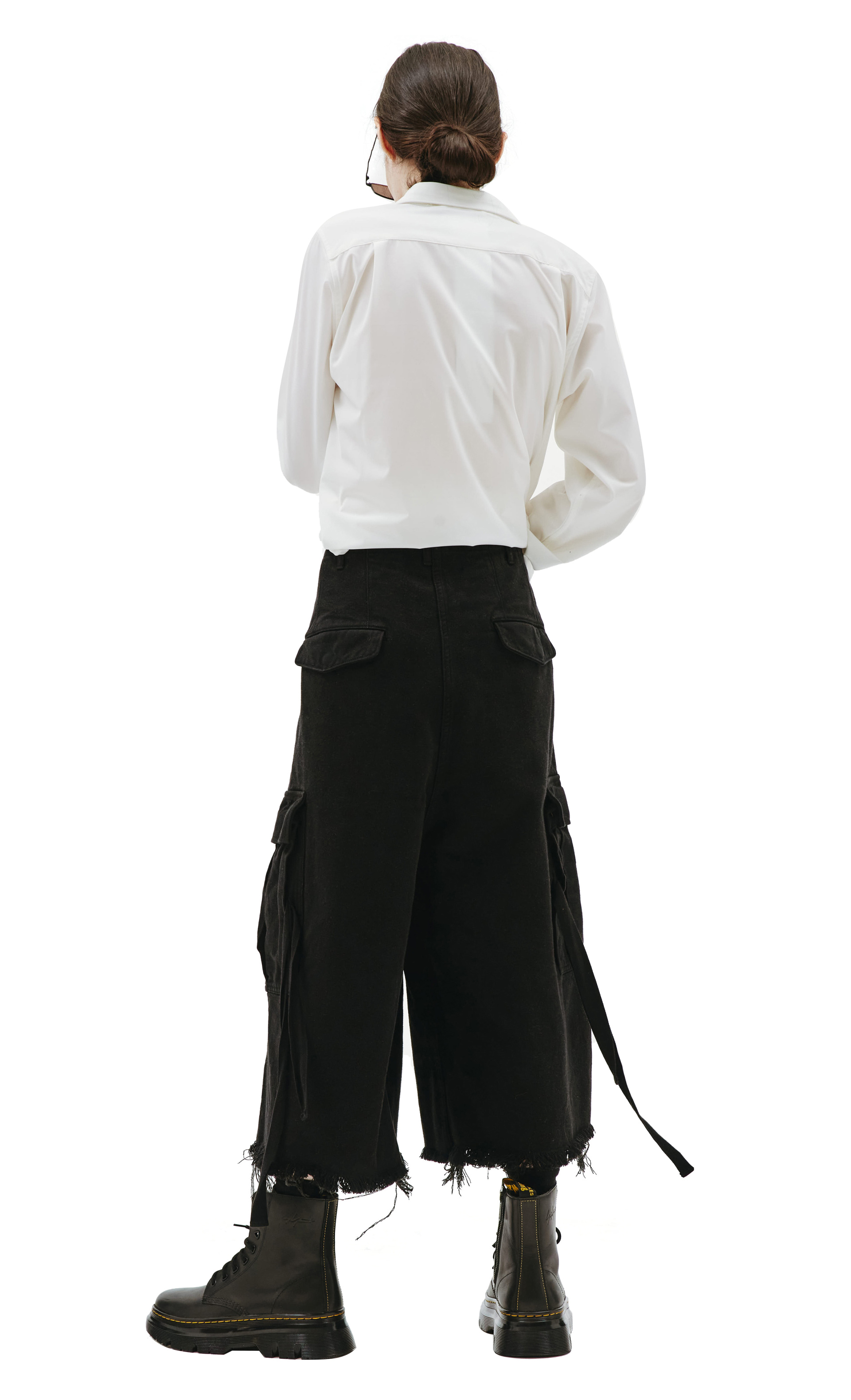 Doublet Black Сargo military pants