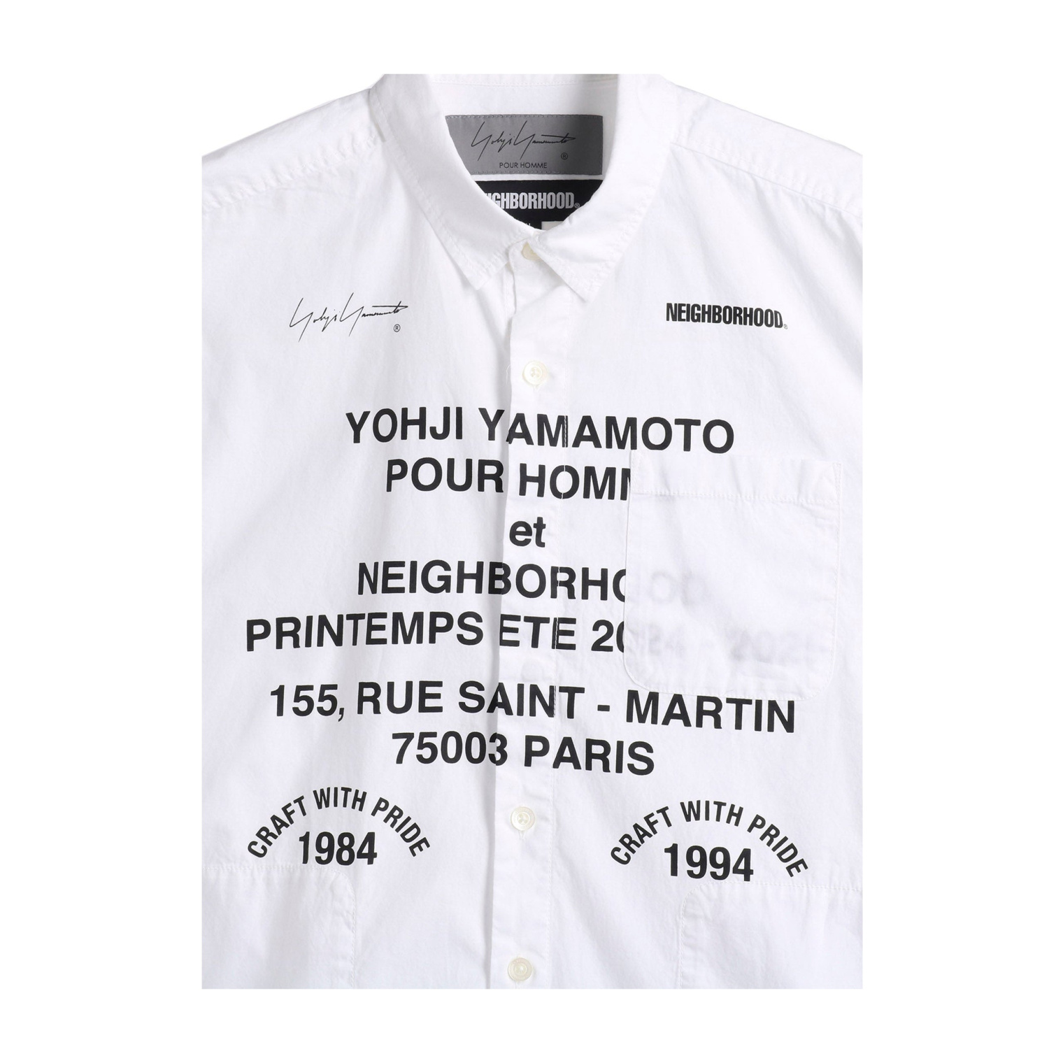 Yohji Yamamoto Yohji Yamamoto x NEIGHBORHOOD Shirt