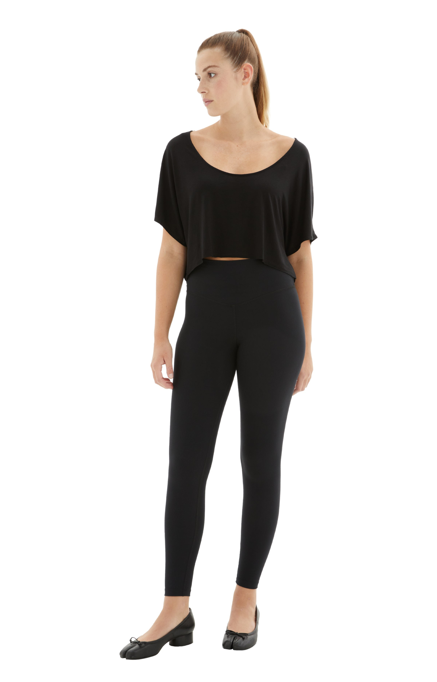 Joah Brown Slouchy Crop Tee