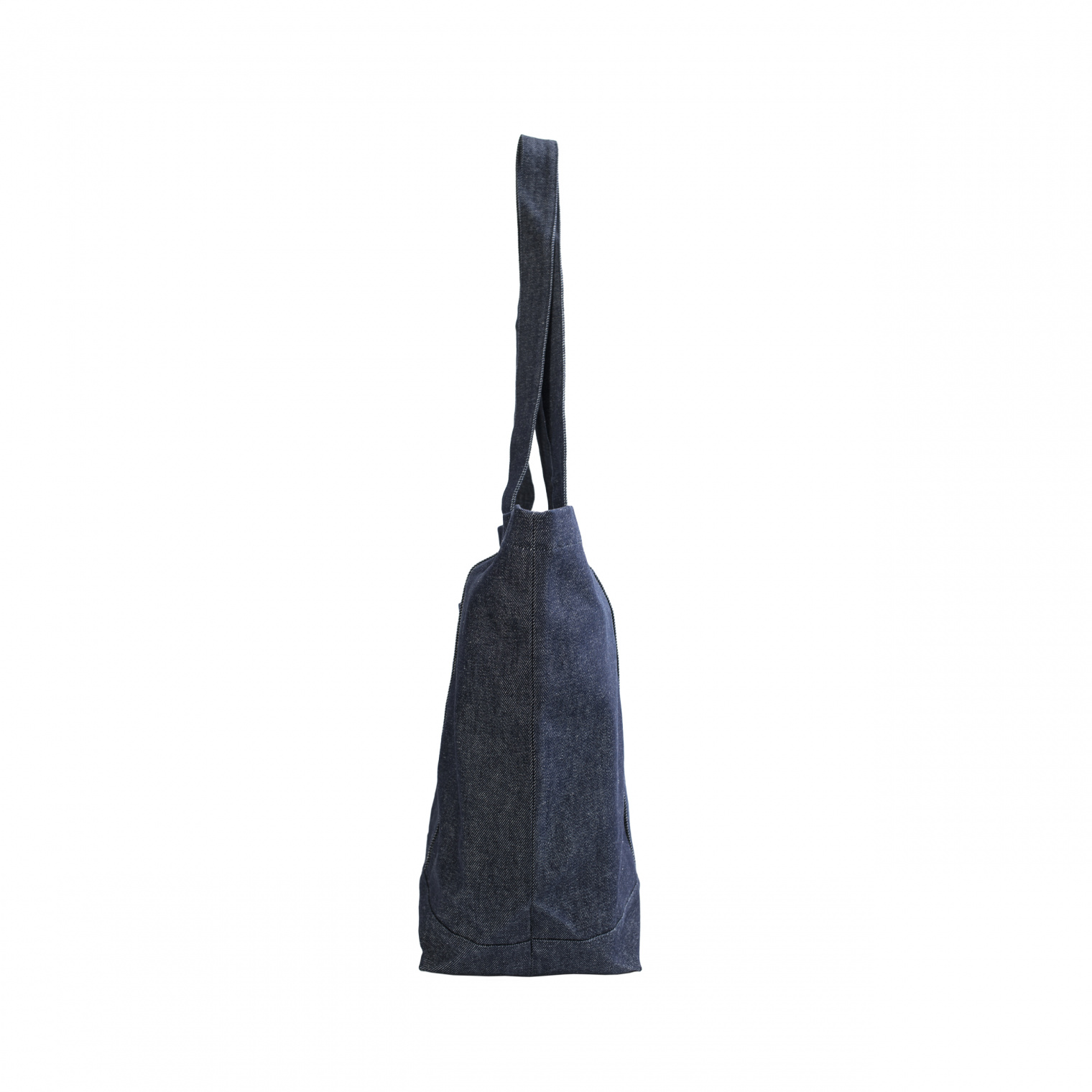 Buy Raf Simons men navy blue denim tote bag for $775 online on