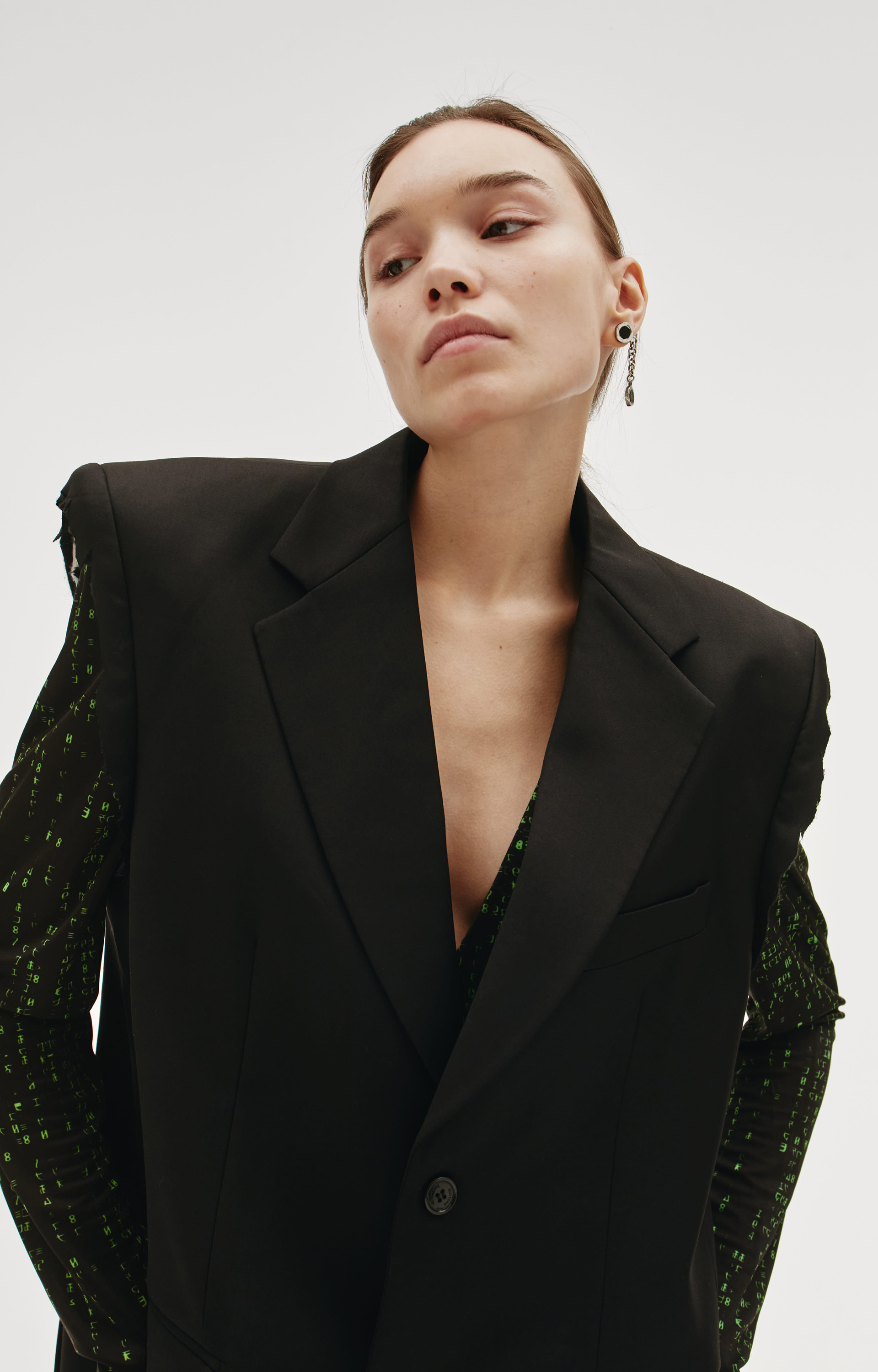 VETEMENTS Sleeveless oversized blazer