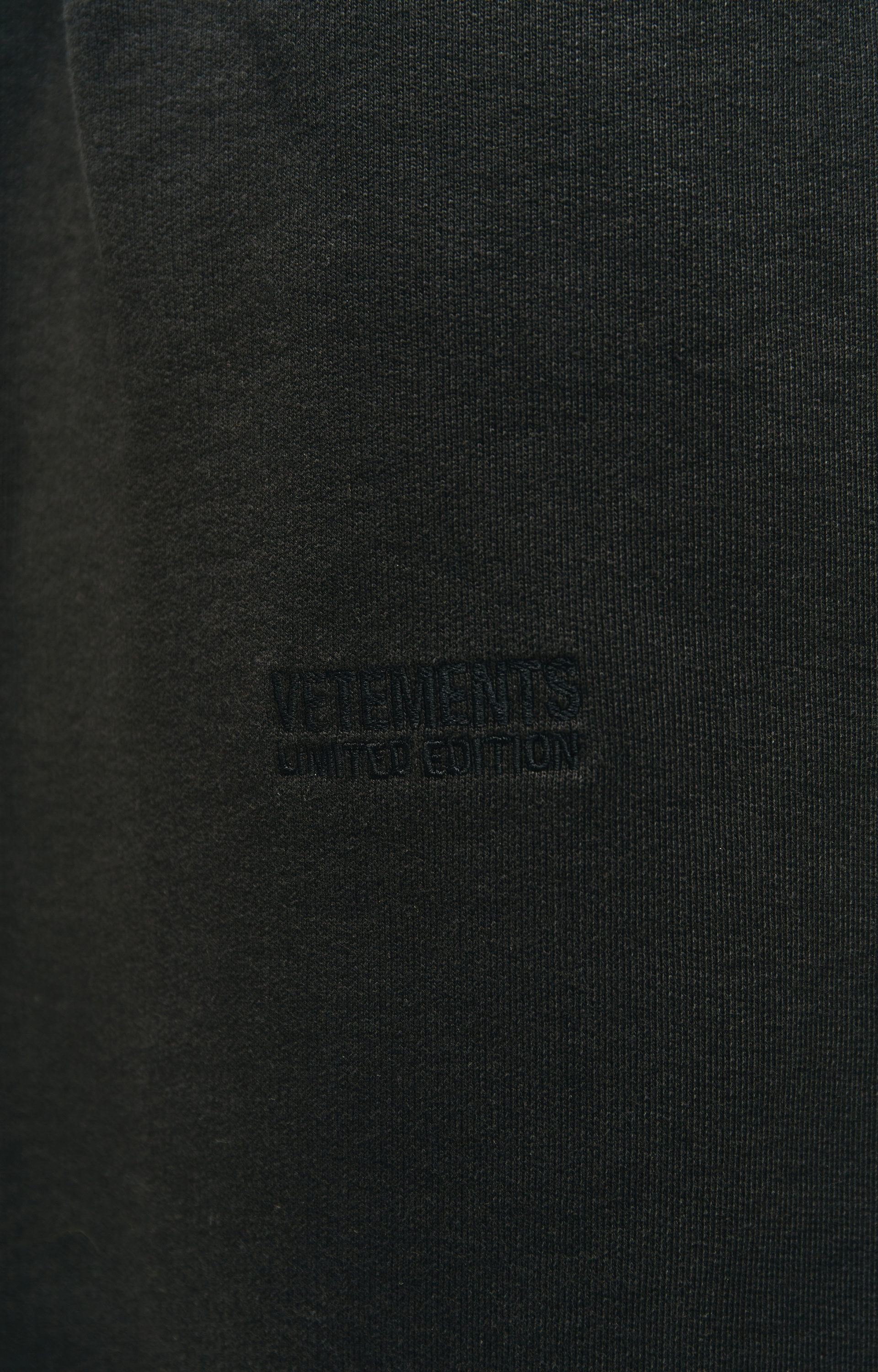VETEMENTS Bleached effect sweatpants