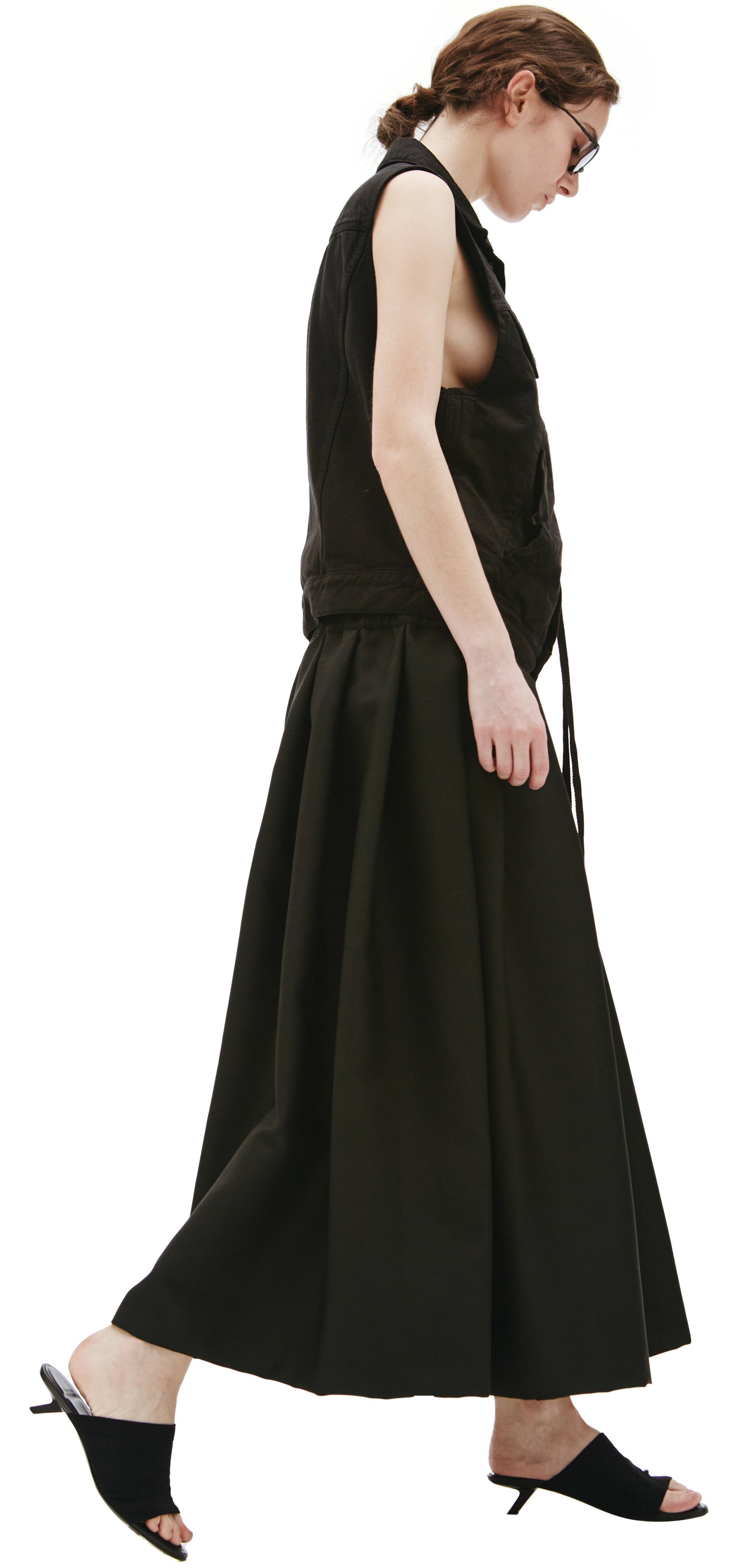 Ann Demeulemeester Juliette denim vest