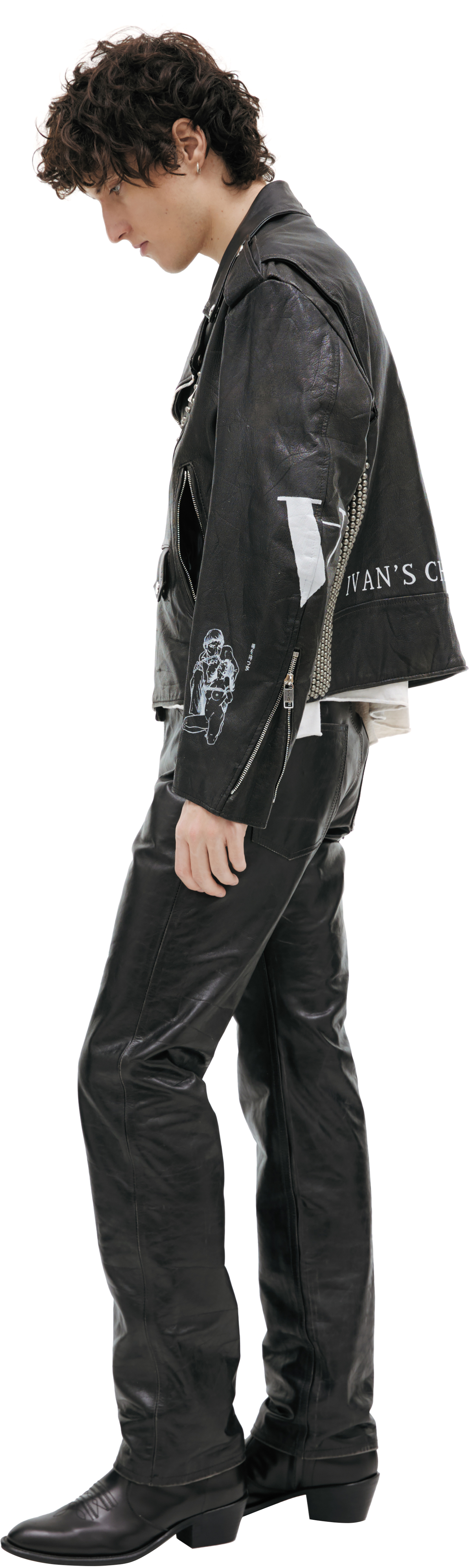 Enfants Riches Déprimés CUSTOM HANDWORKED CRUST #4 Jacket