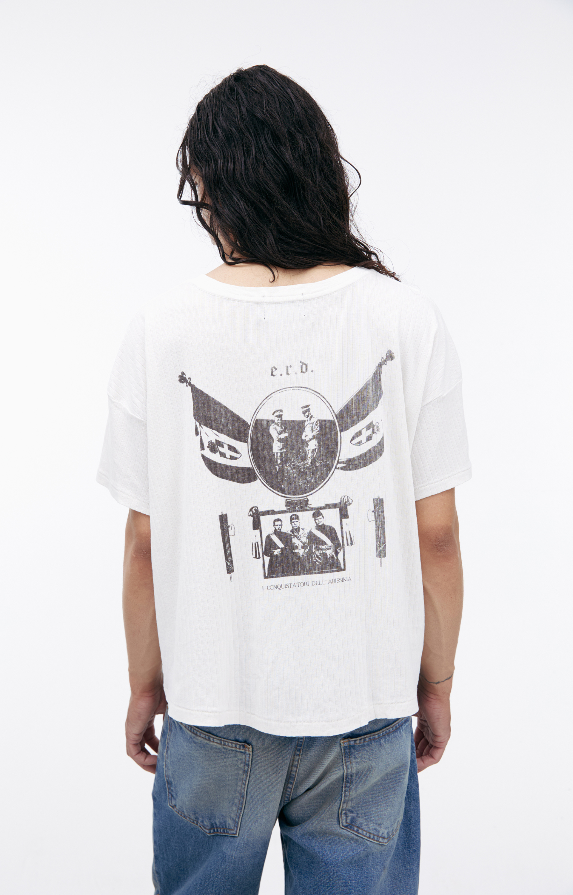 Enfants Riches Déprimés Grey print T-shirt