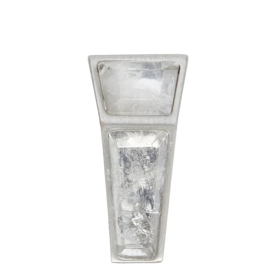 DRKSHDW by Rick Owens Mini Crystal Beveled Earring