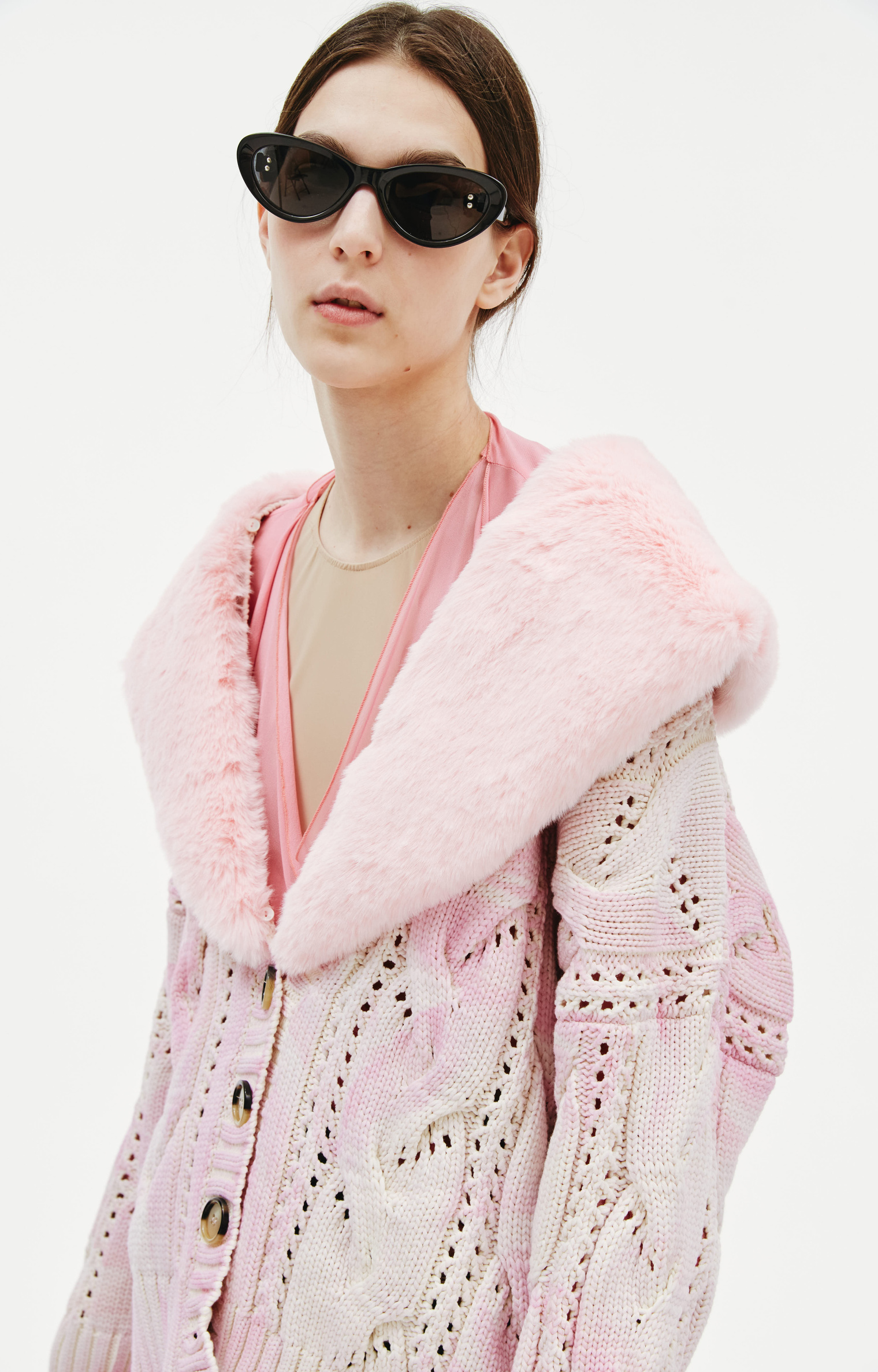 Blumarine Knitted Tai Dai Cardigan