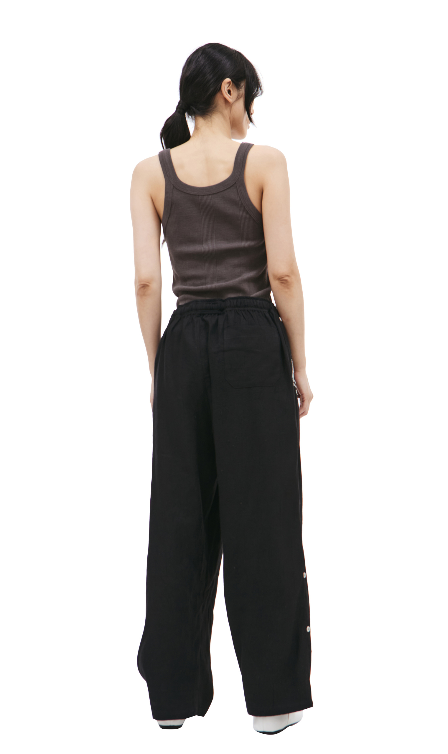 KARTIK Research Black embroidered trousers