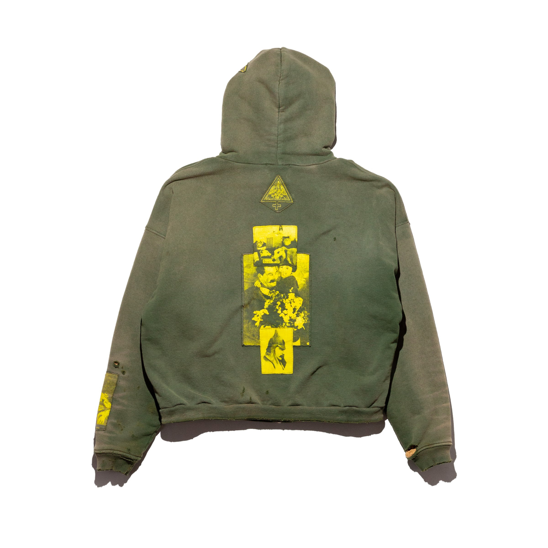 Enfants Riches Déprimés Khaki zippered hoodie