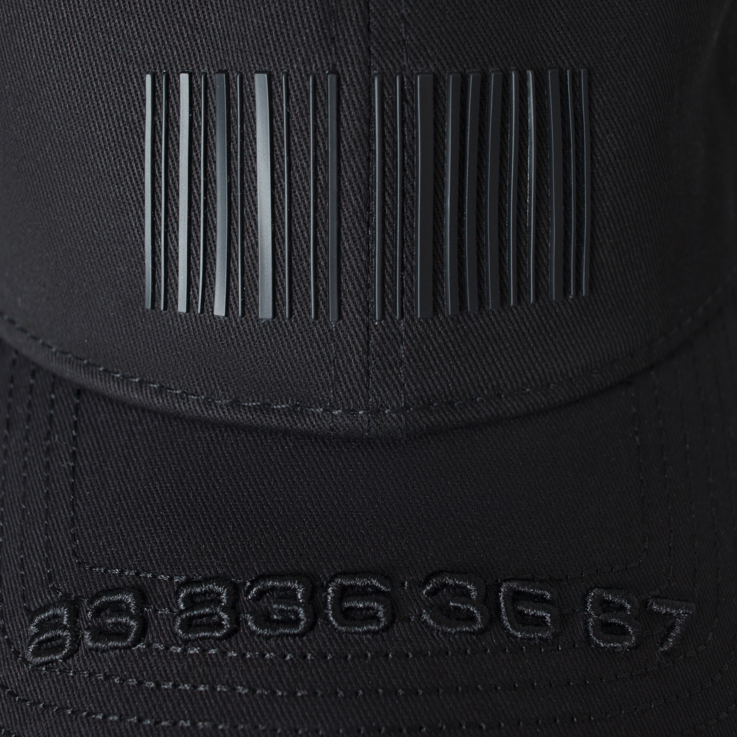 VTMNTS Black Barcode Cap