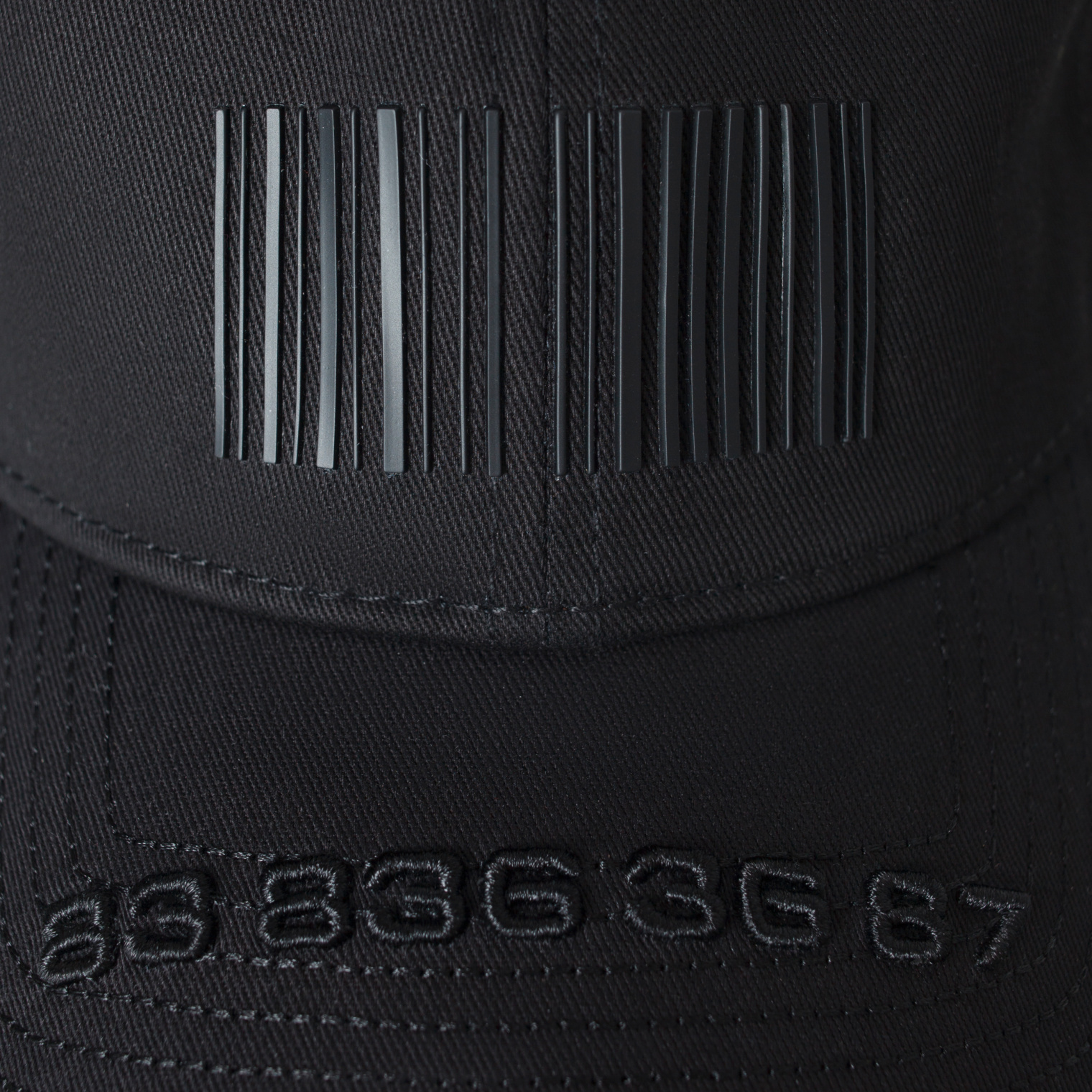 VTMNTS Black Barcode Cap