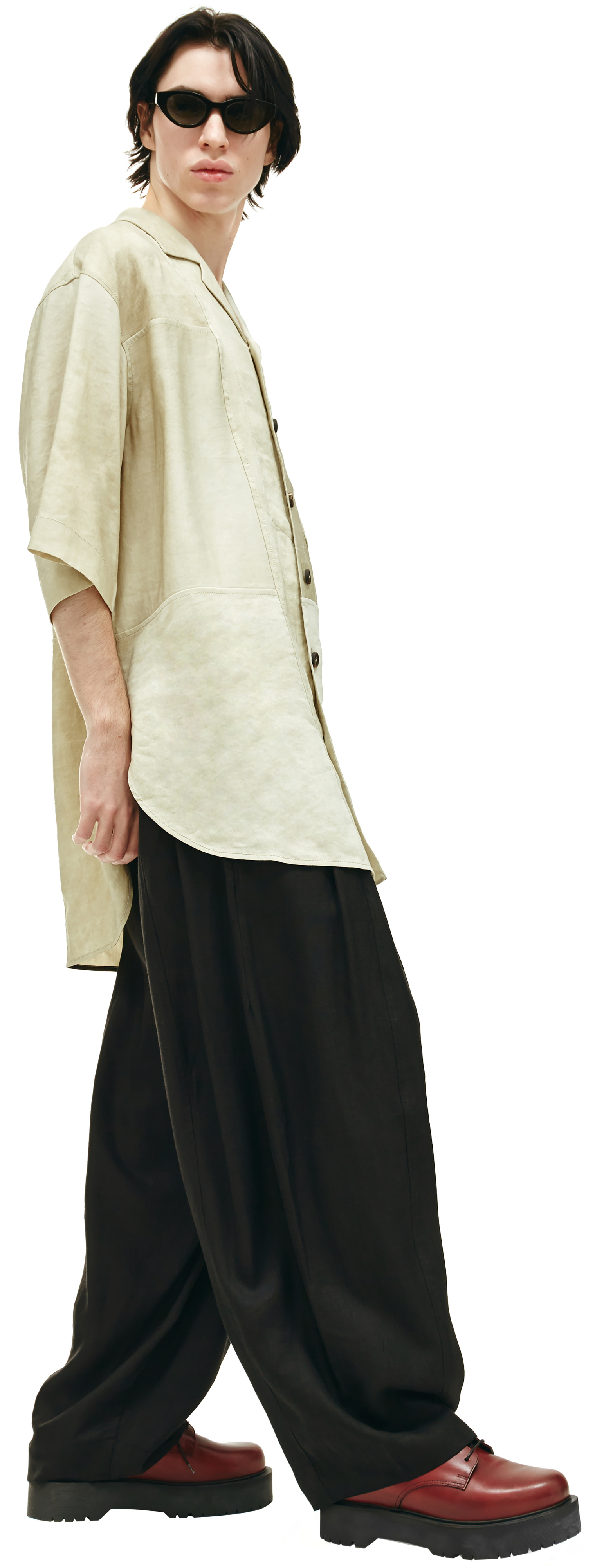 Ziggy Chen Jumbo shortsleeve shirt