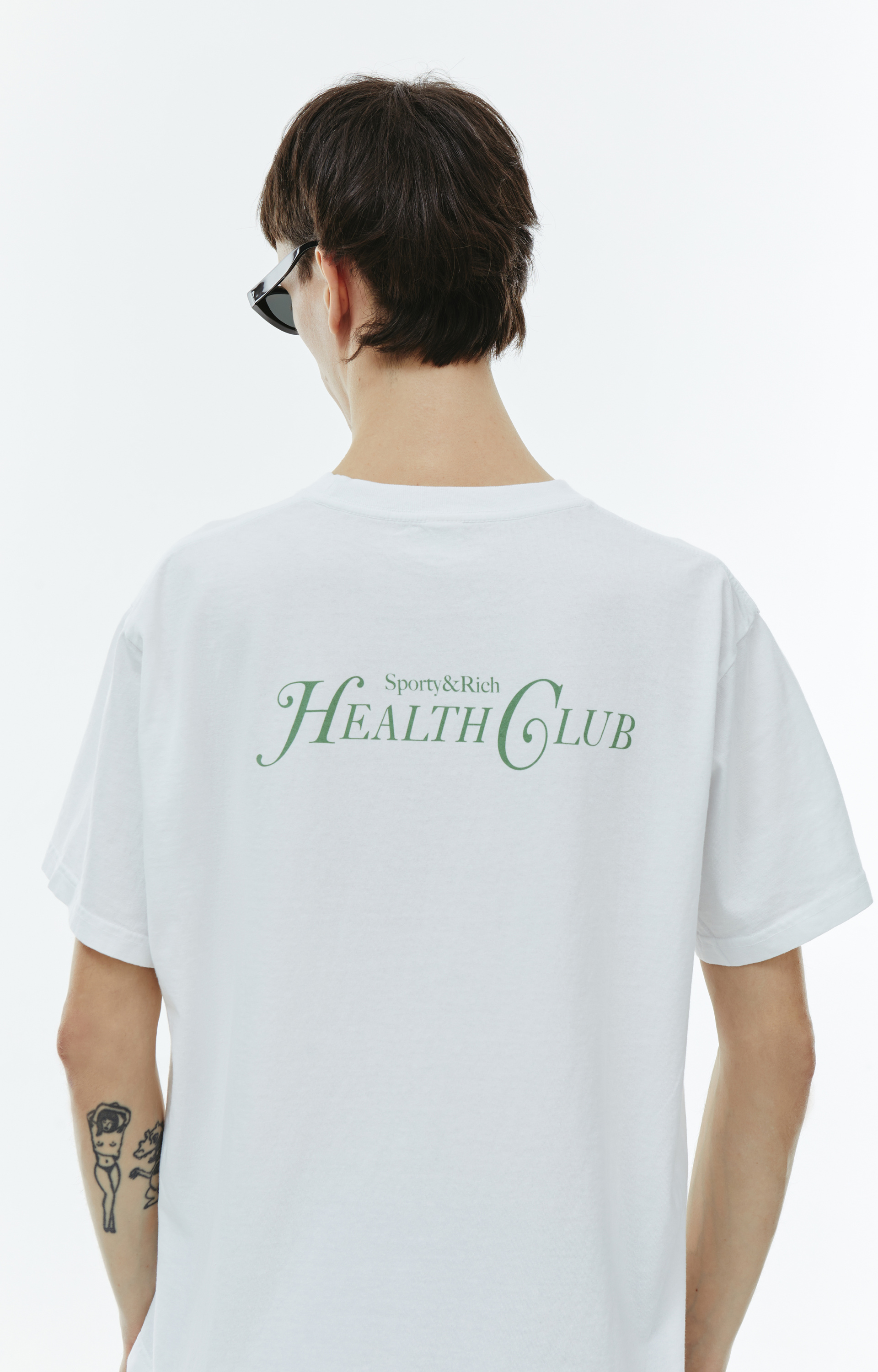 SPORTY & RICH White Rizzoli t-Shirt