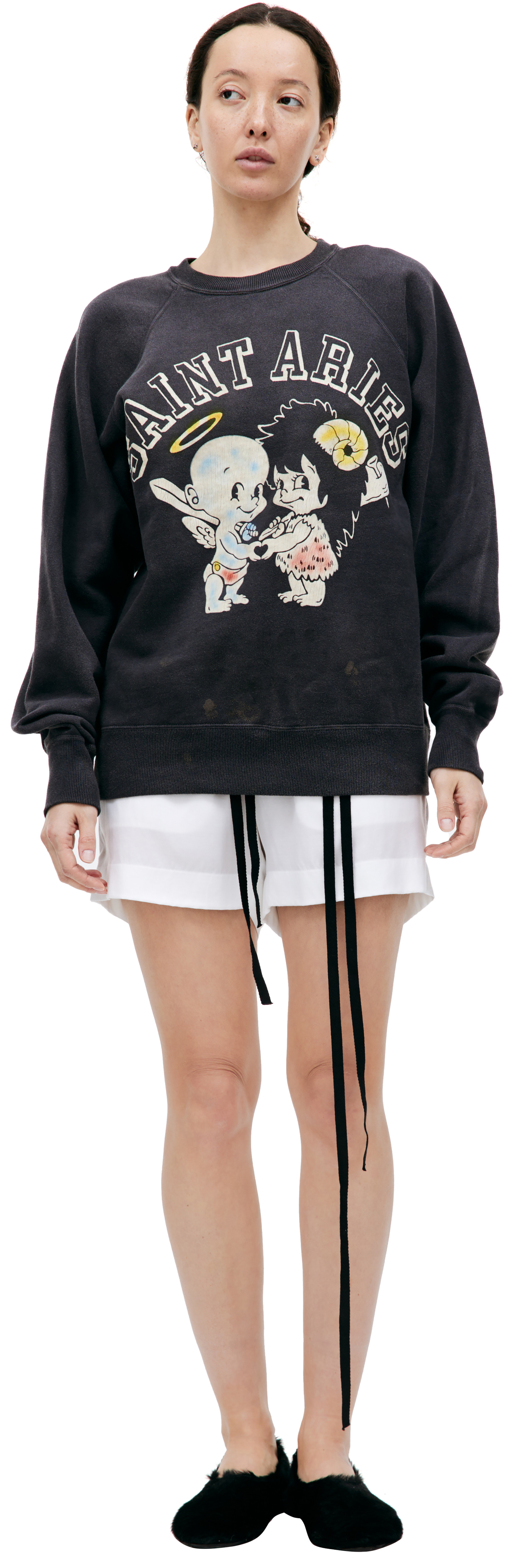 Saint Michael Saint Michael х ARIES printed sweatshirt