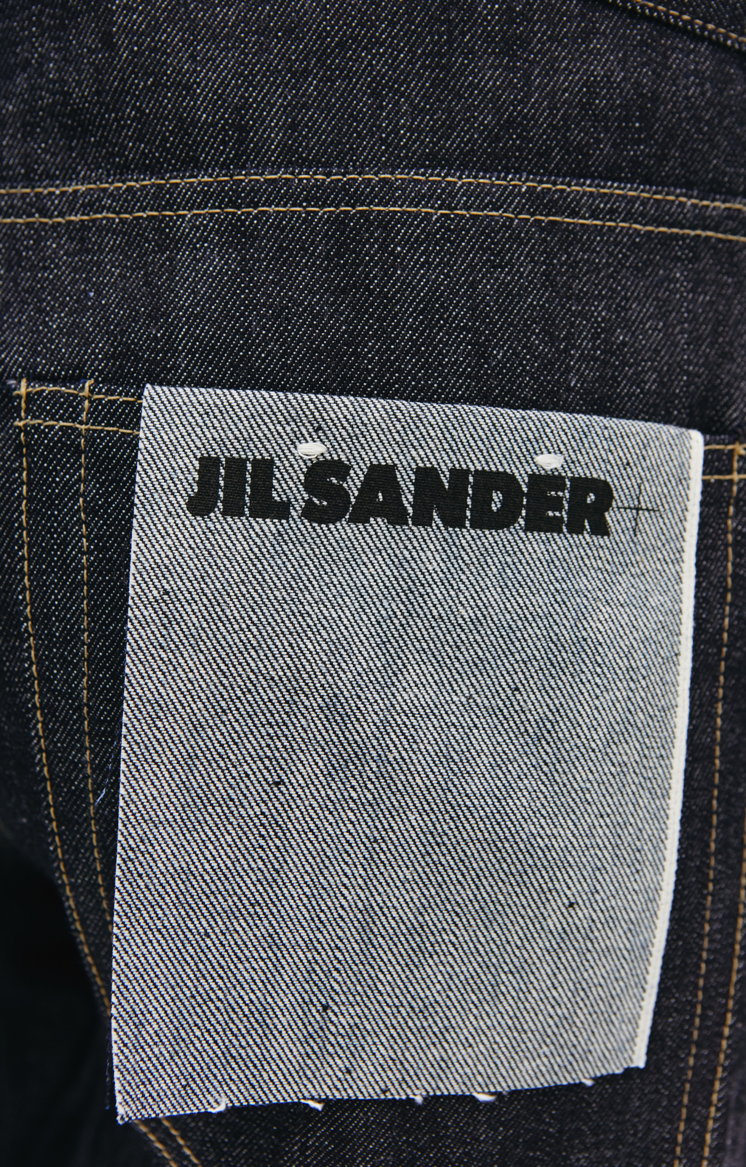 Jil Sander Raw Denim Jeans