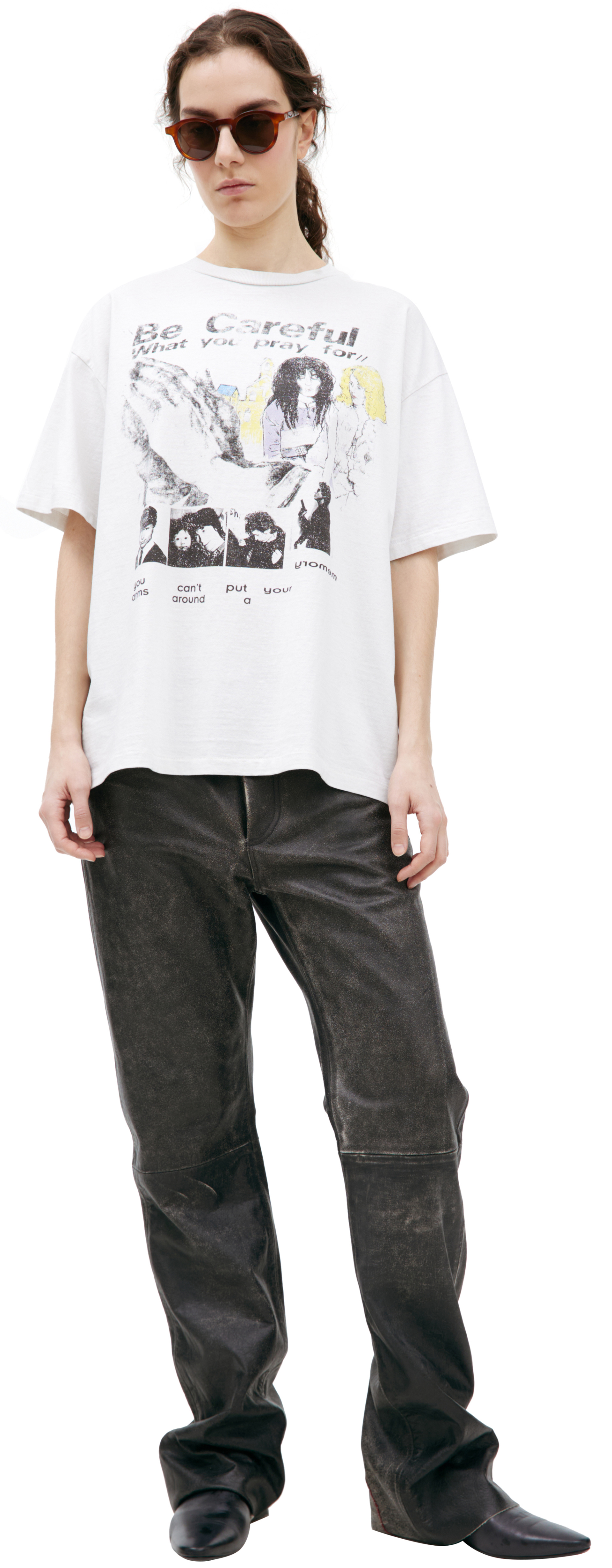 Enfants Riches Déprimés \'Be Careful\' print T-shirt