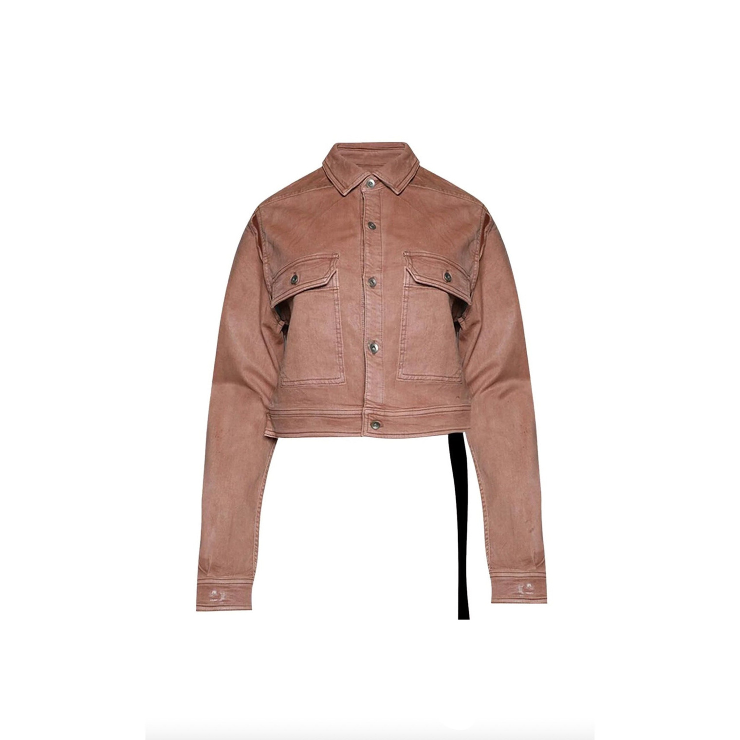 DRKSHDW by Rick Owens Cape Sleeve Cropped Jacket