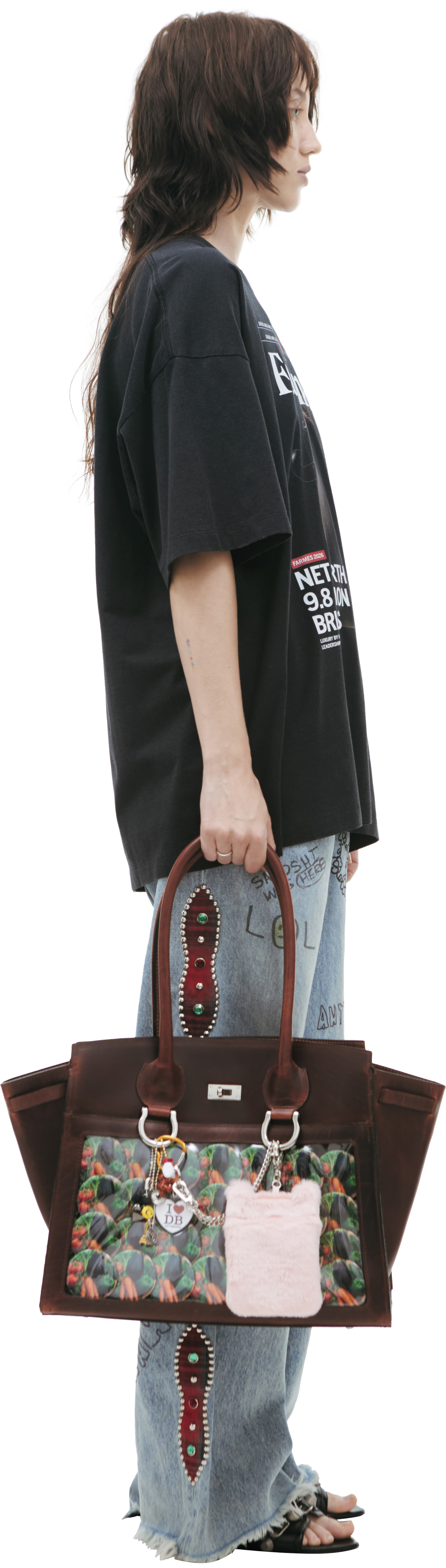 Doublet Black print T-shirt