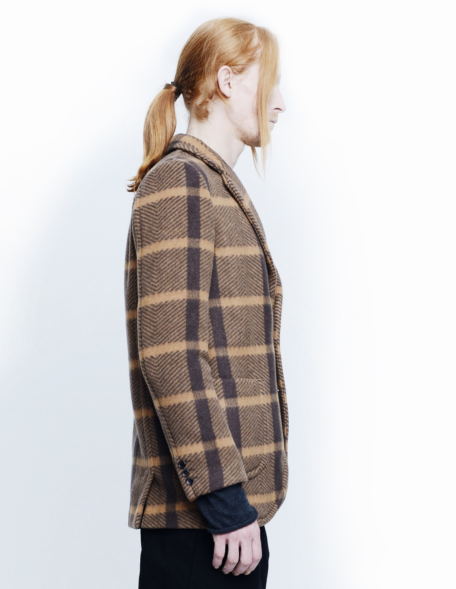 Comme des Garcons Homme plus Куртка в клетку
