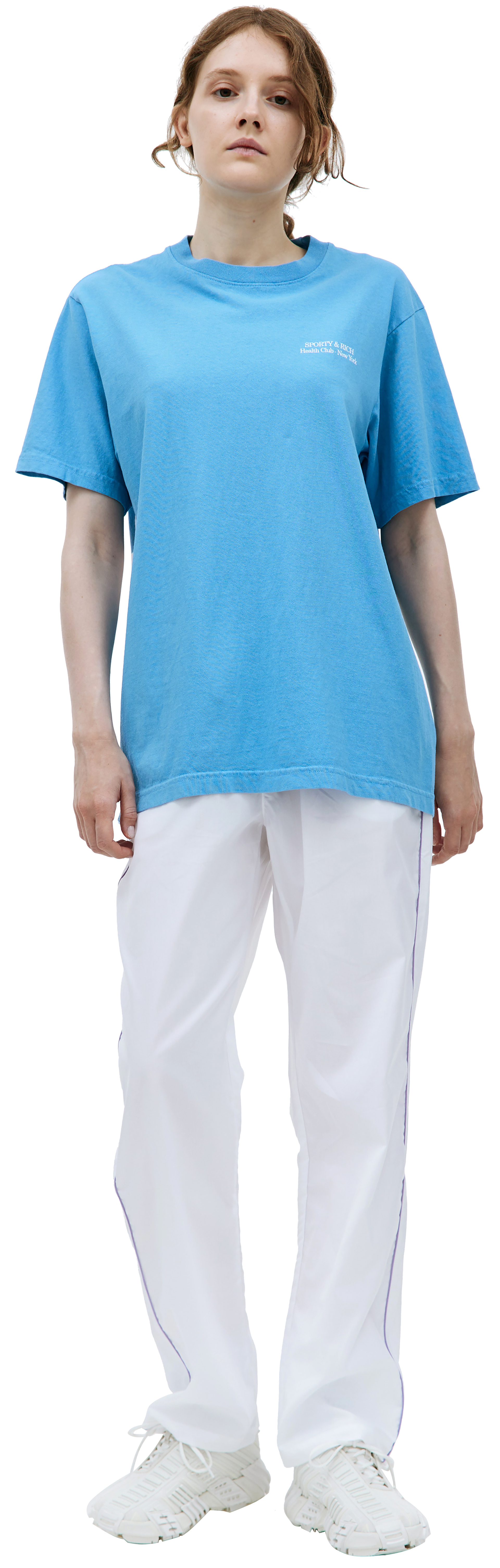 SPORTY & RICH \'Drink More Water\' printed t-shirt