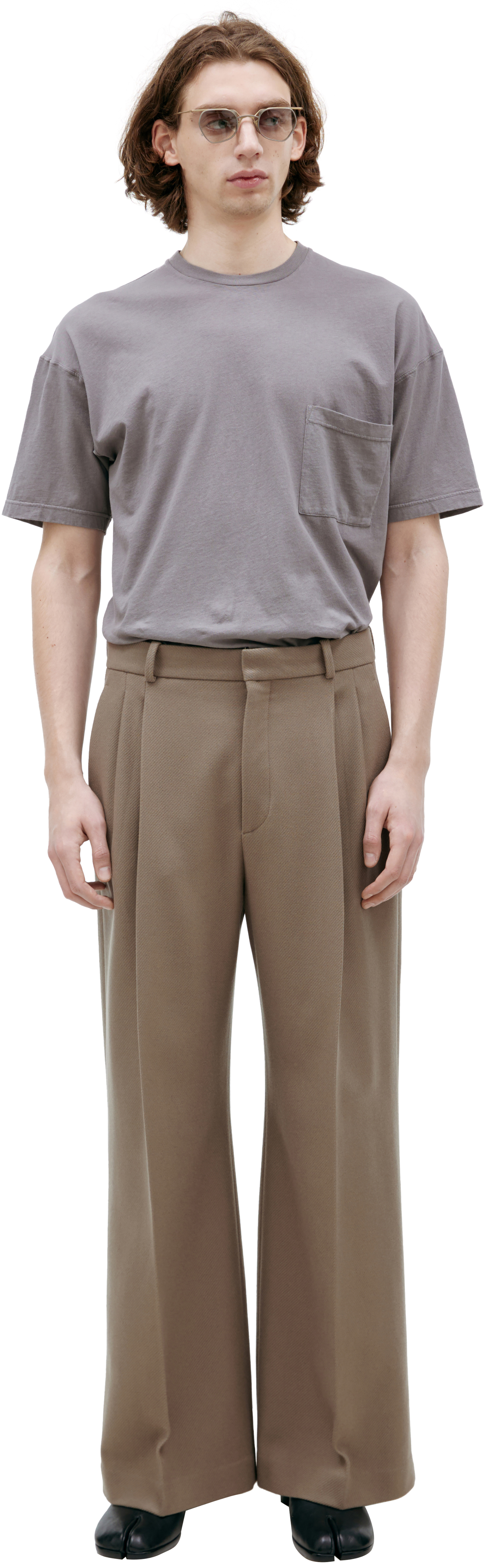 The Row Wide-leg wool trousers