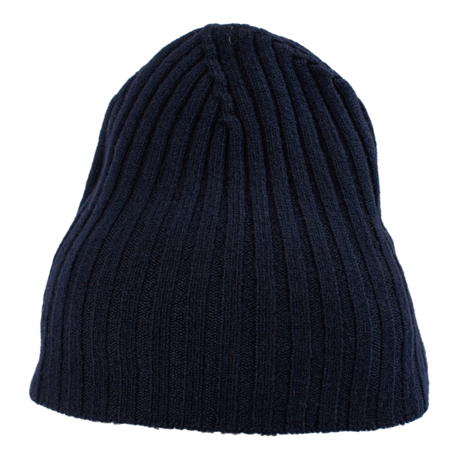 Jil Sander Navy Blue Wool Beanie