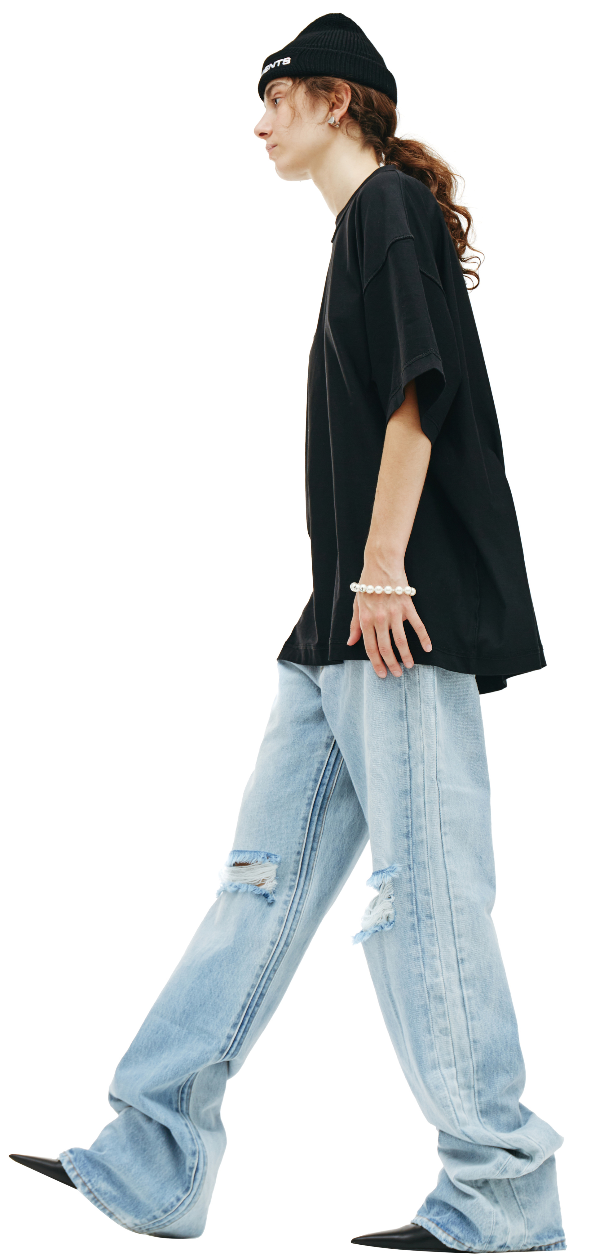 VETEMENTS Cotton inside-out t-shirt