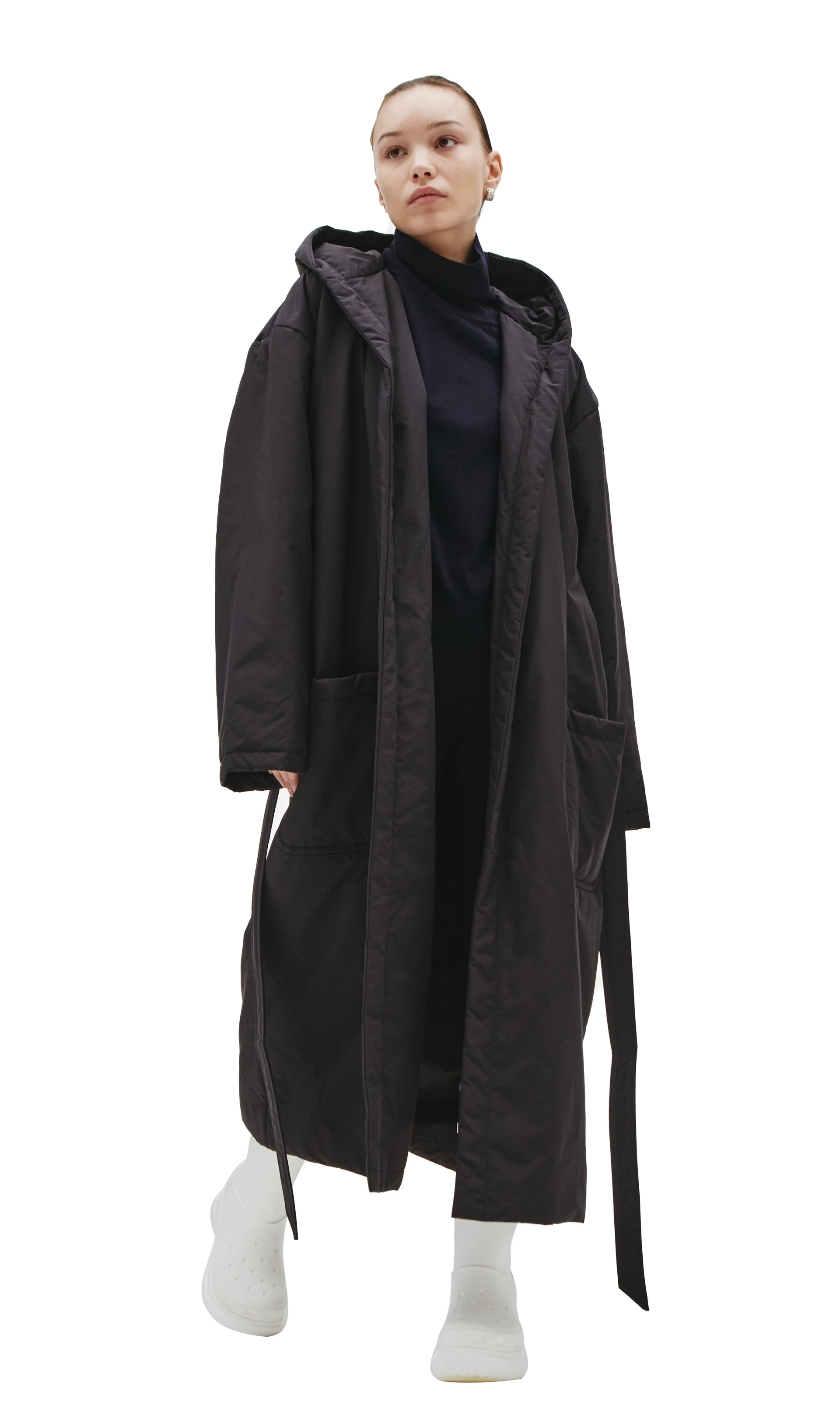 Balenciaga Insulated bathrobe coat