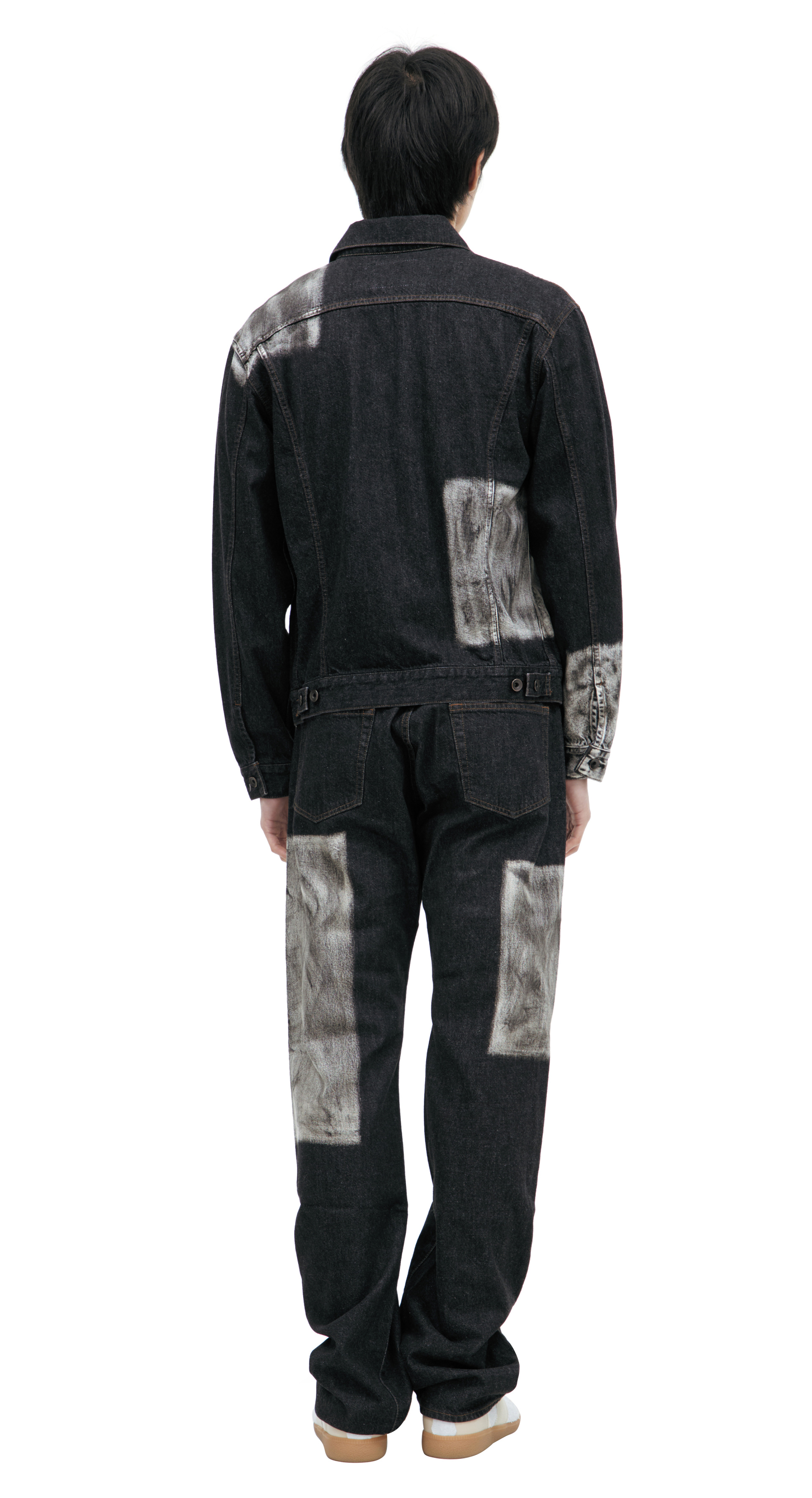 Yohji Yamamoto Printed denim jacket