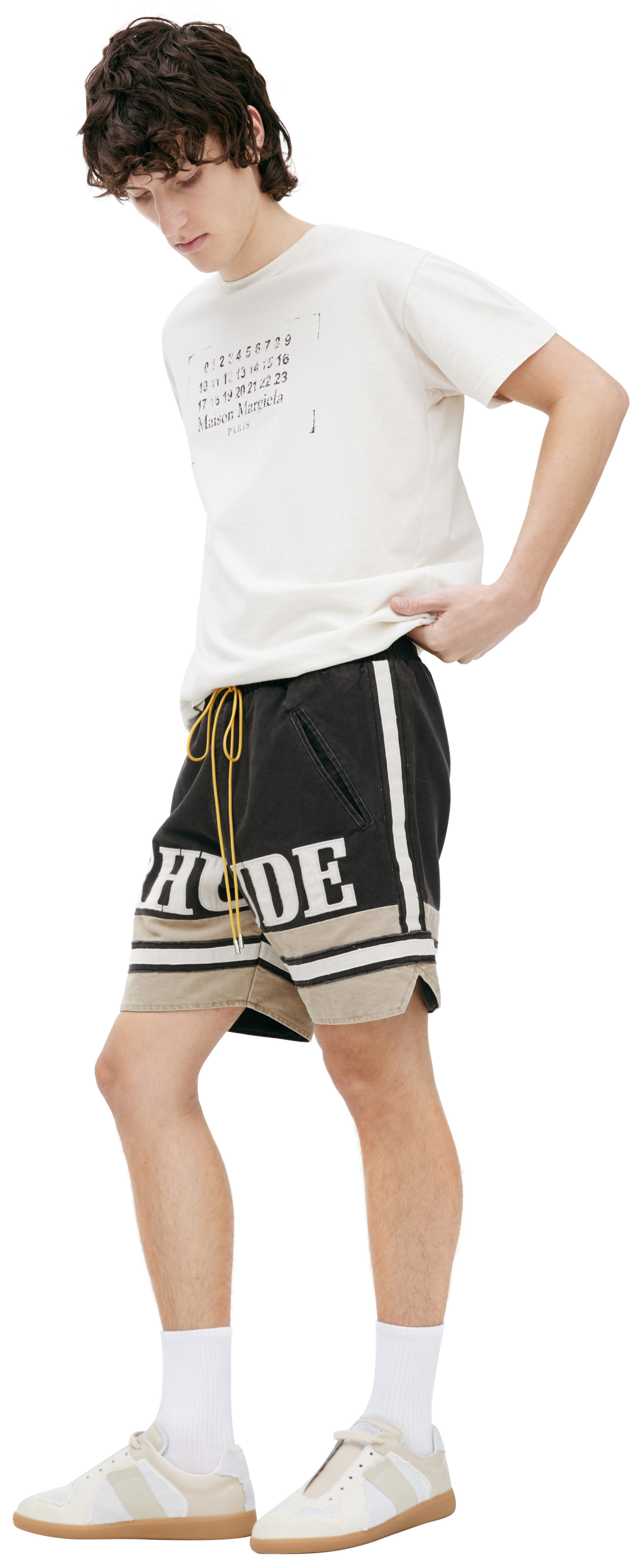 RHUDE Shorts with logo